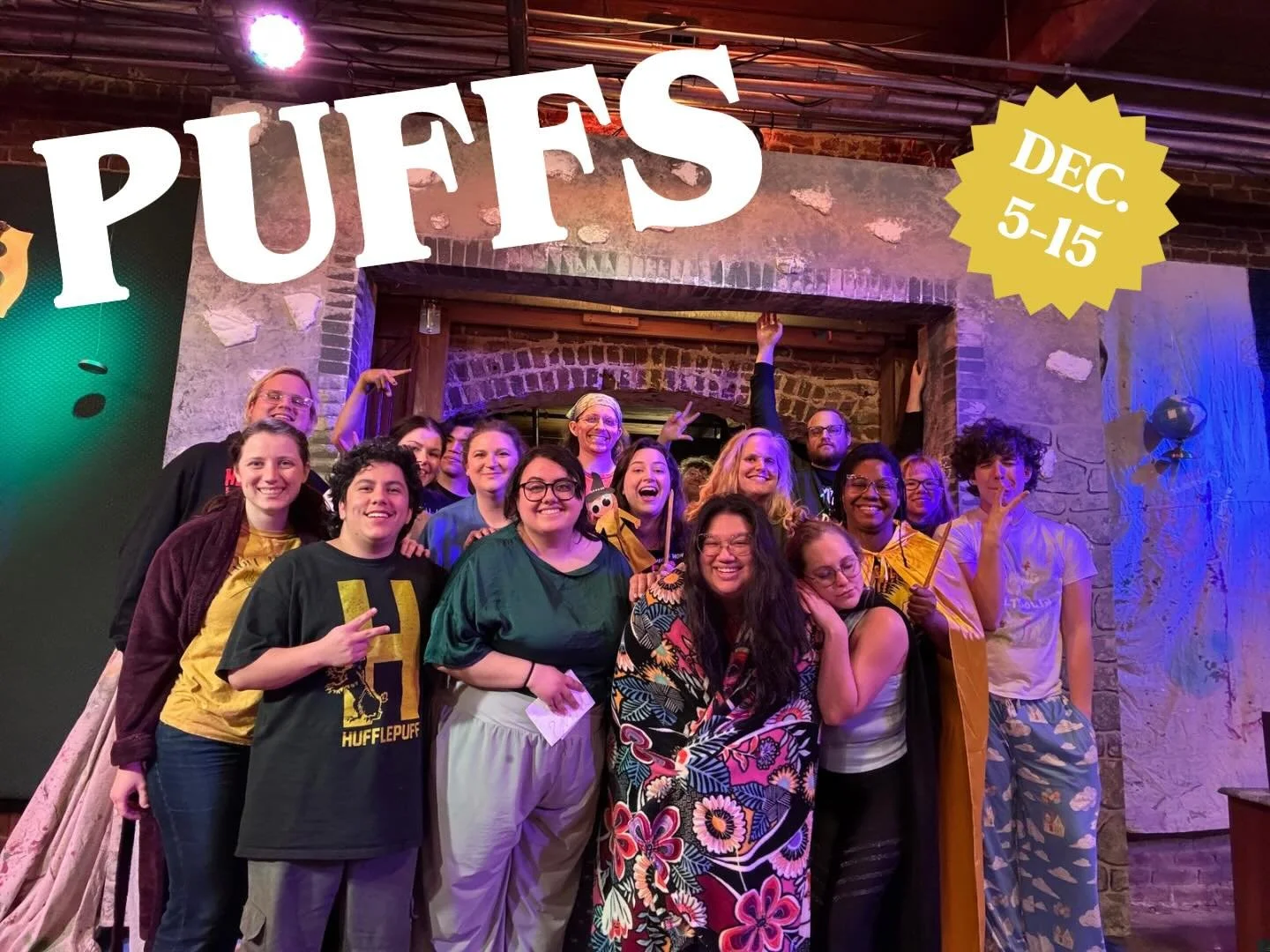 When you&rsquo;re Puffs, you don&rsquo;t just have normal tech&hellip;YOU HAVE PAJAMA TECH 🤪

Tickets are going quick for this whacky Potter parody, perfect to make you laugh (and smile) this holiday season &mdash; get yours now at tickets.marketthe