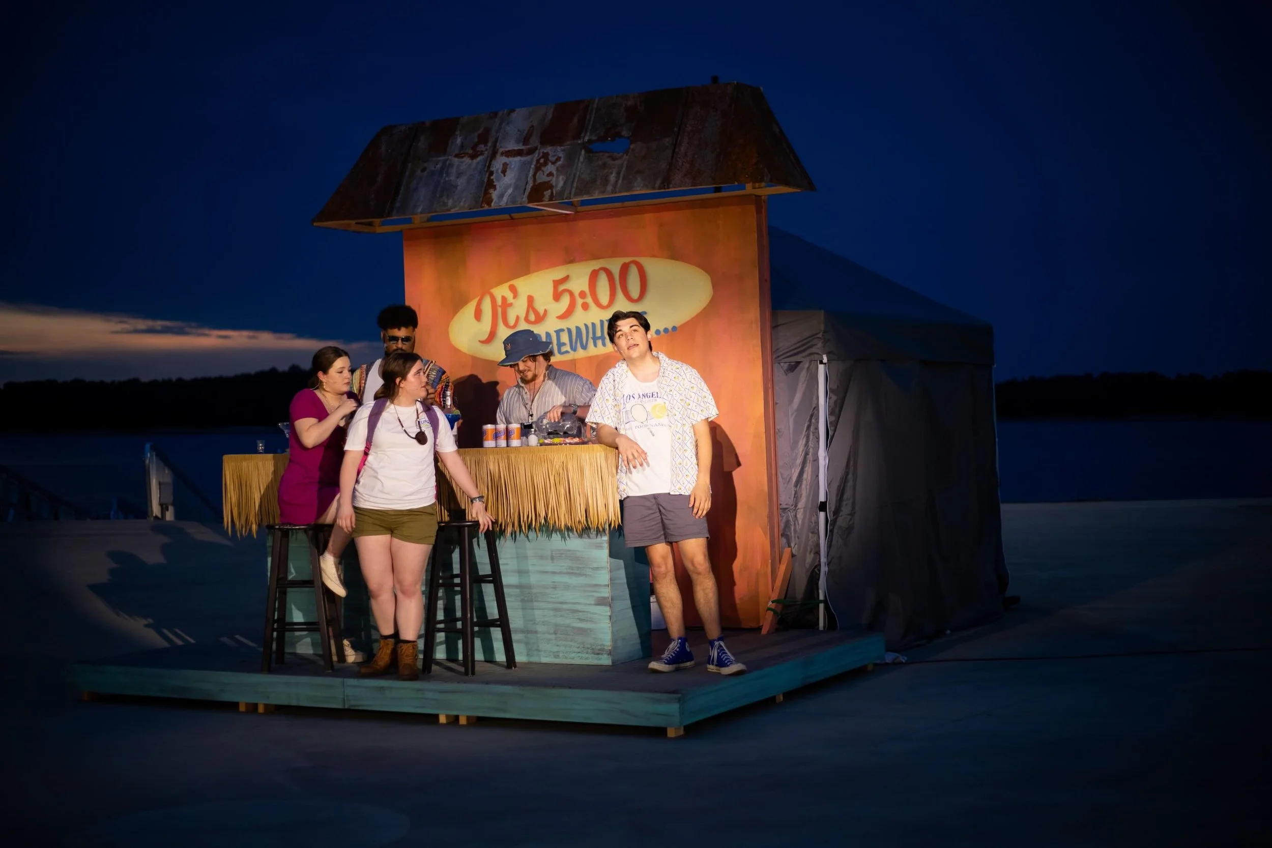 Tonight at 7:30 pm is your last chance to catch ESCAPE TO MARGARITAVILLE! 😱🏝️ 

Love these beautiful views? So do we. And our partners at Run on Climate want to ensure our planet stays this beautiful for years to come! If you&rsquo;re passionate ab