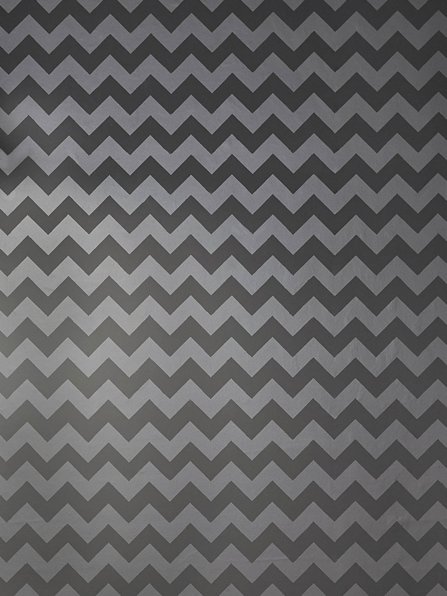 Wallpaper 'Zig Zag' painted with various colors from the File Under Pop Paint  Collection 