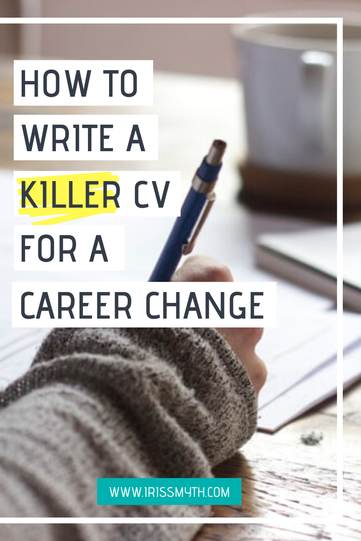 cv template for career change
