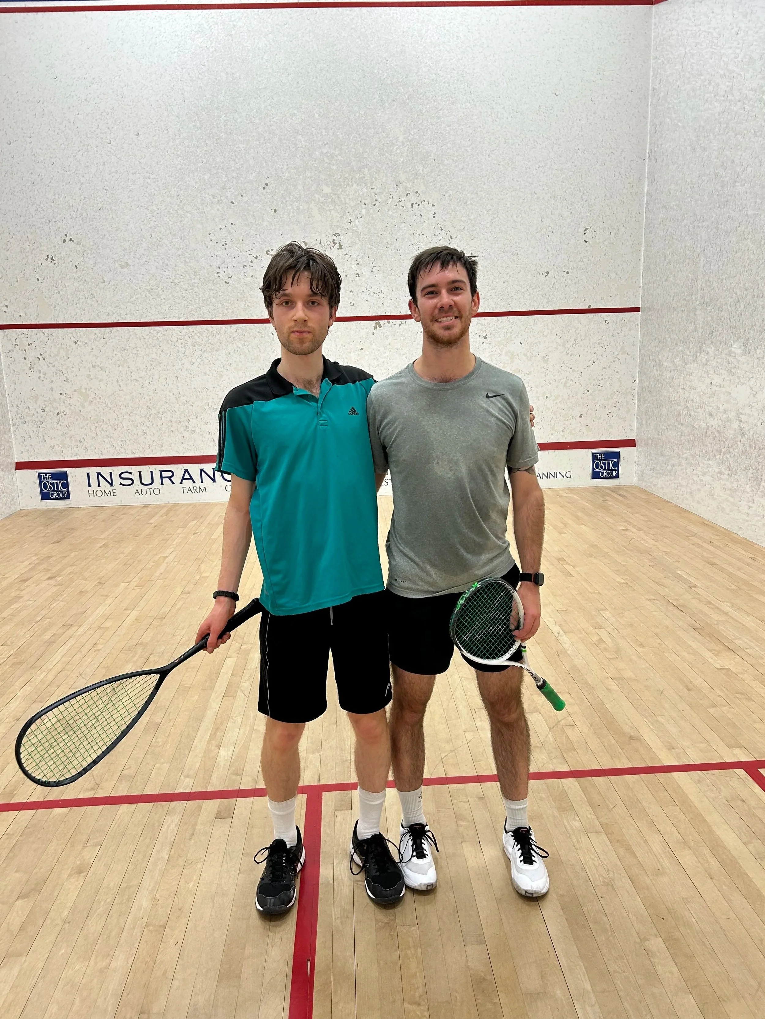 Men's A: Finalist Nathan Artman &amp; Winner Leon Trillia