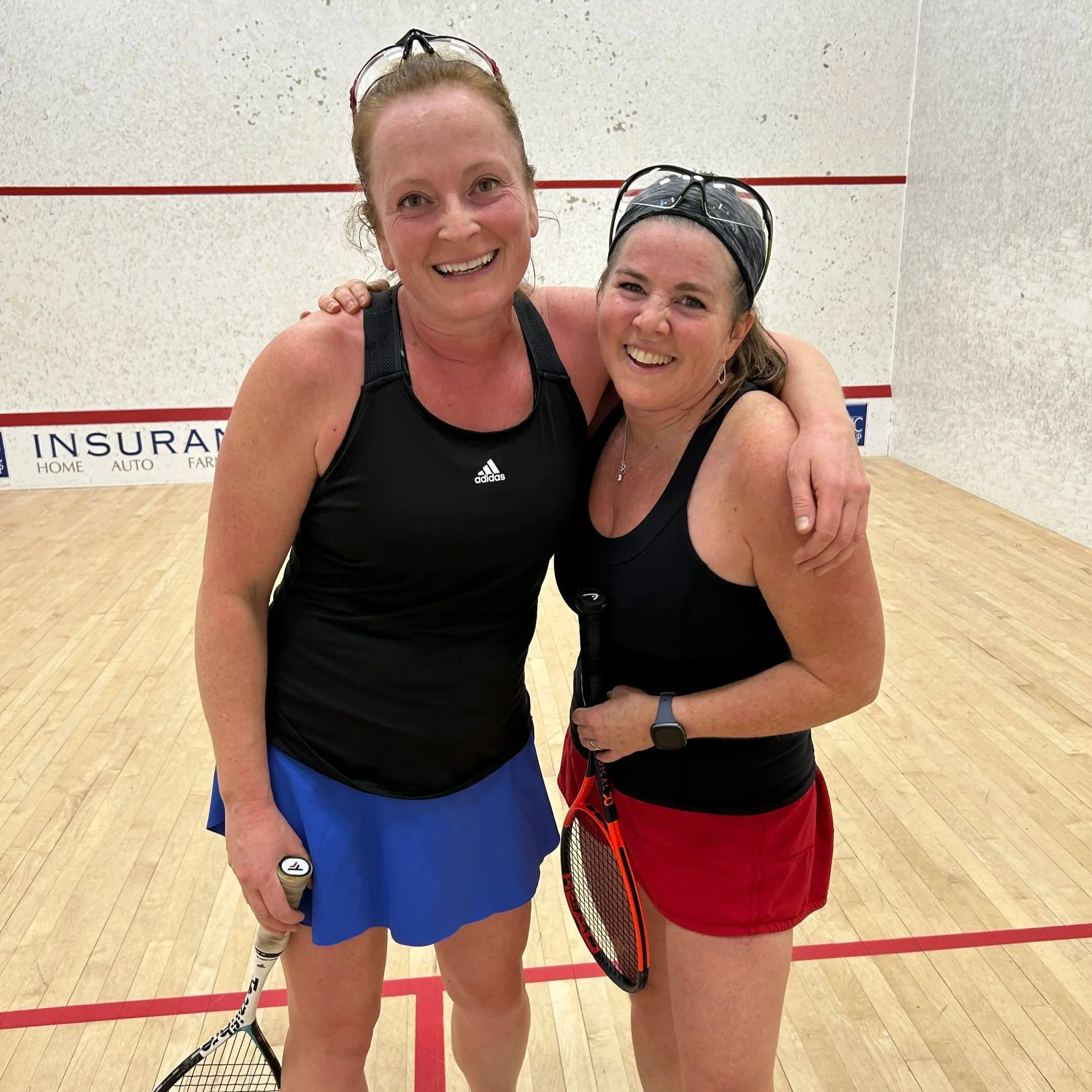 Women's B: Finalist Lois Bachuk &amp; Winner Sam Epstein
