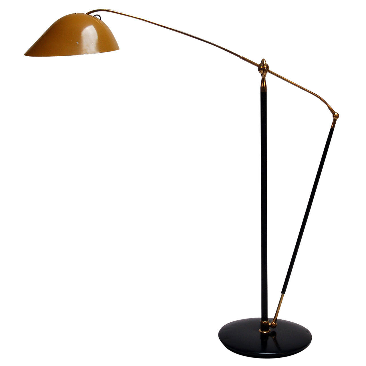 SOLD Adjustable Counterbalance Floor Lamp by Angelo Lelli 
