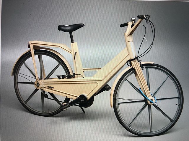 Itera Plastic bicycle 1981 made by Volvo ca. 30000 were made this bicycle was described as heavy , flexible , fragile and is named as one of the worst bikes ever made  #sweden #swedishdesign #iterabike #collageclassics