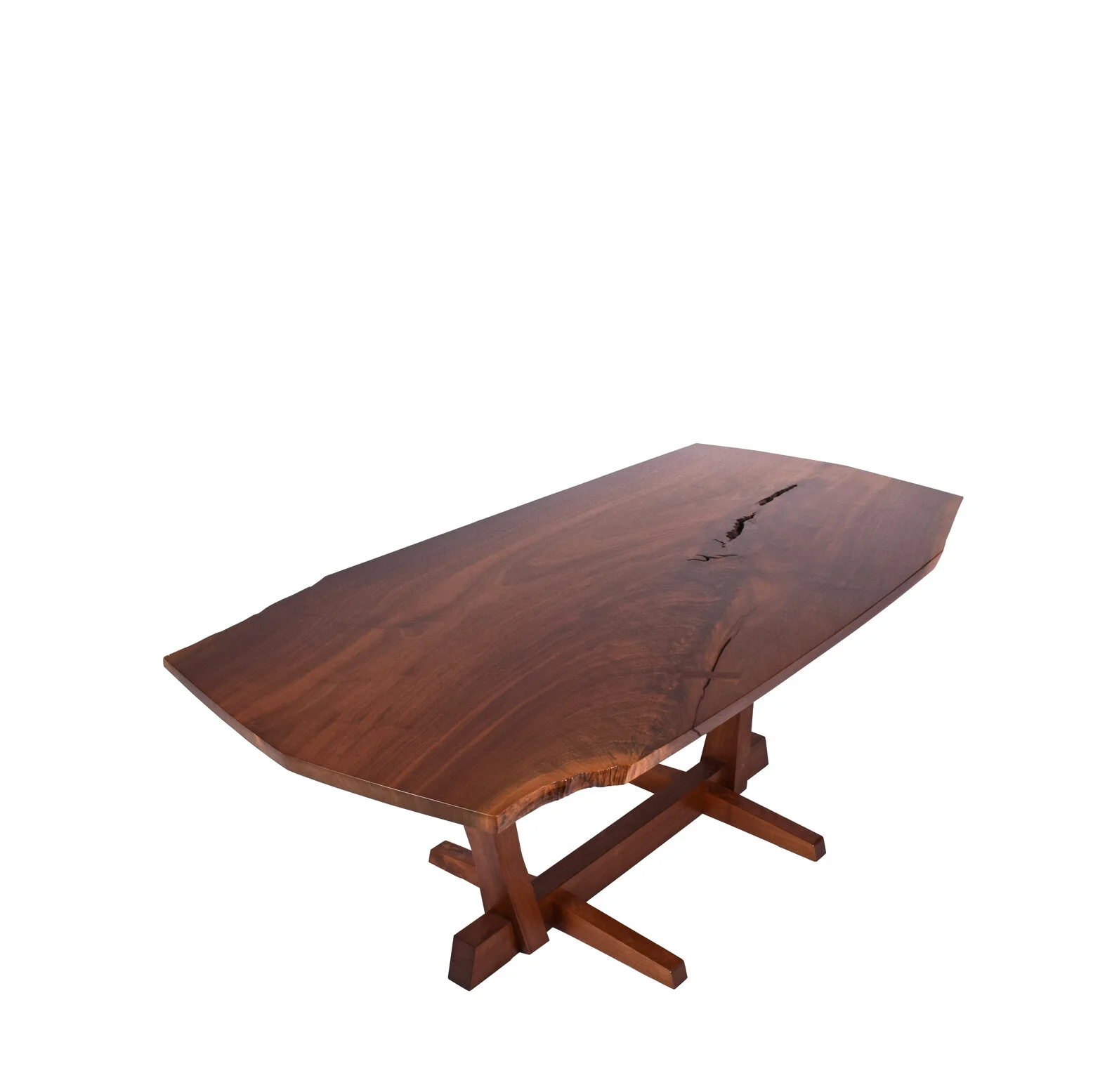 SOLD George Nakashima Conoid single board dining table 1980