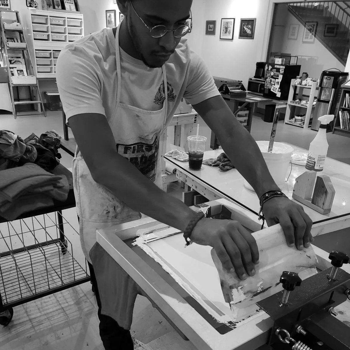 Intro To T-Shirt Screen Printing (3/28 -  12-5pm)