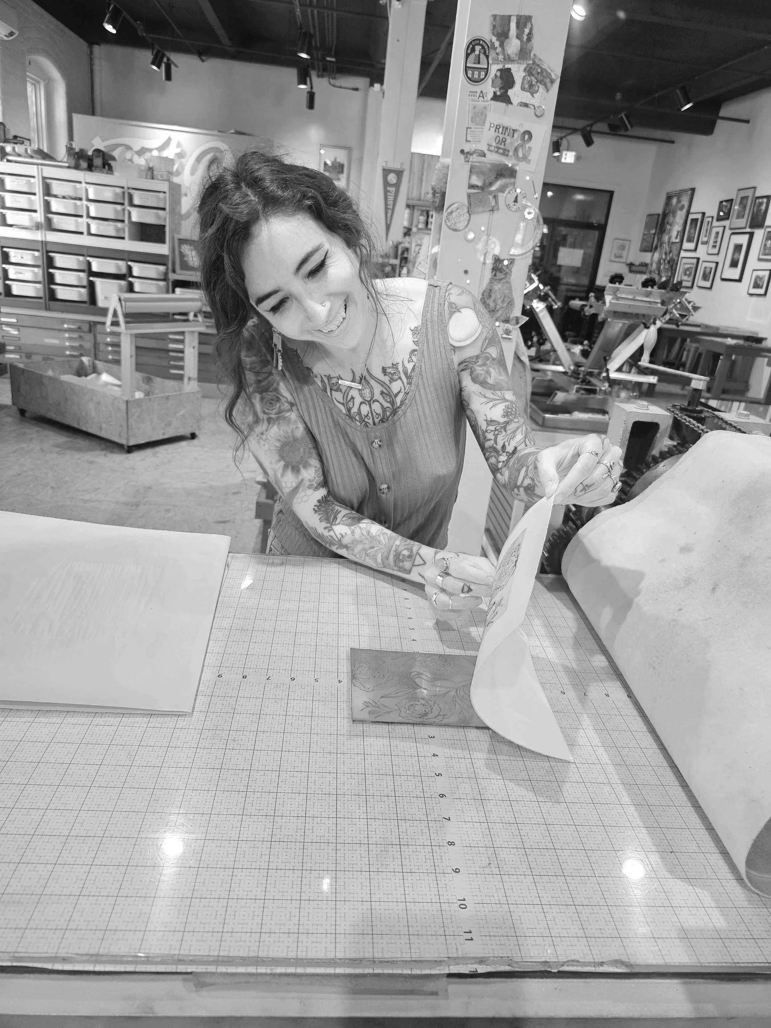 Introduction to Etching 10/18 12-5pm