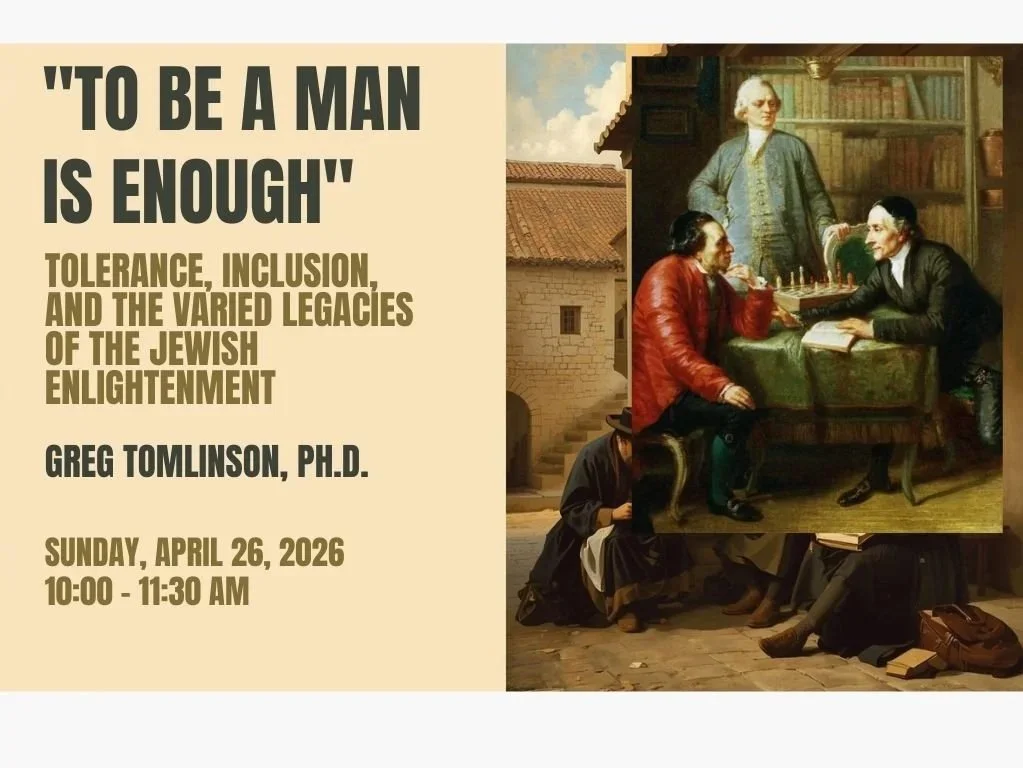 Limmud La-ad Lecture: "To be a man is enough"