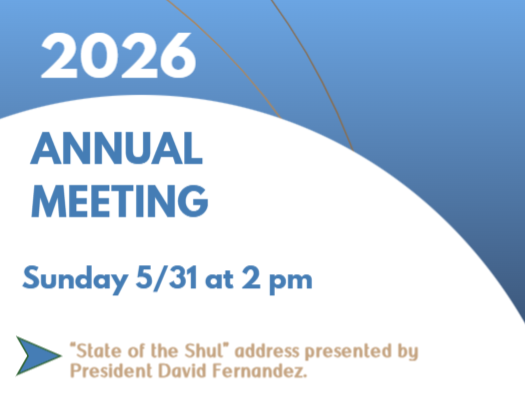 Annual Board Meeting: Congregation Sinai