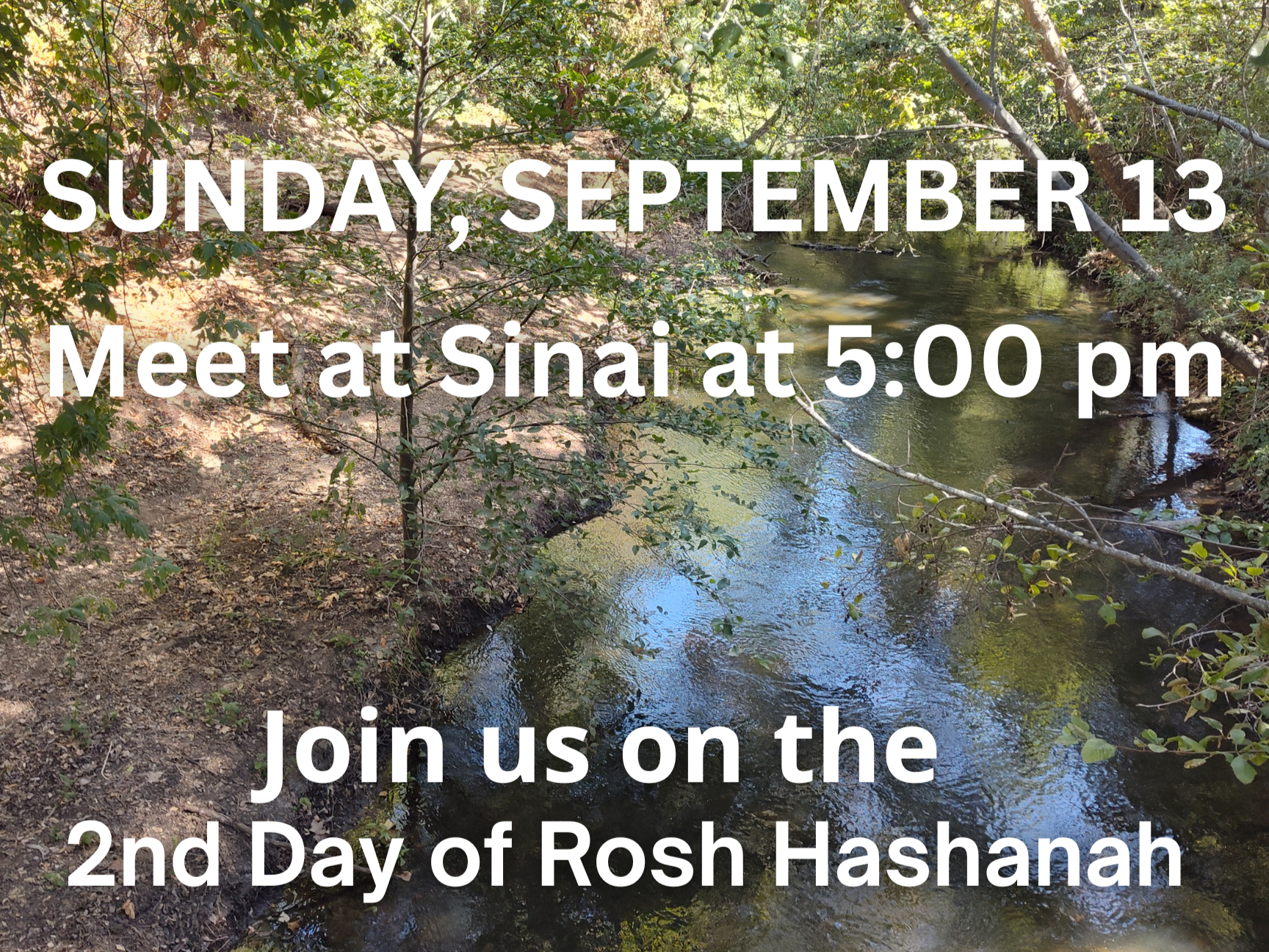 Rosh Hashanah II- Tashlikh  