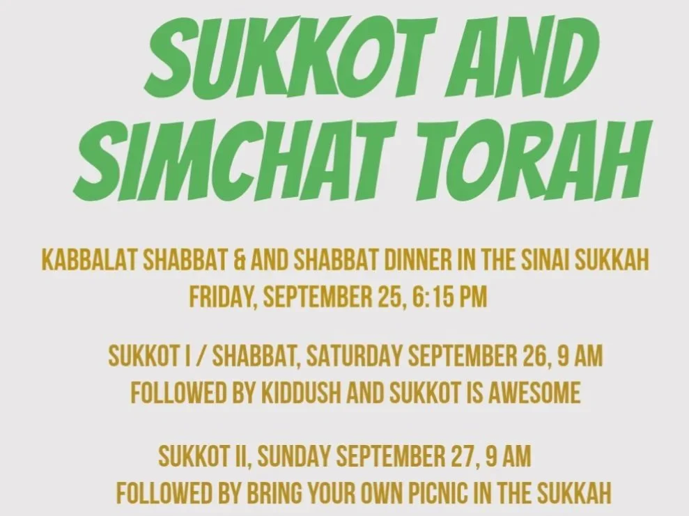 Sukkot I Morning Services 