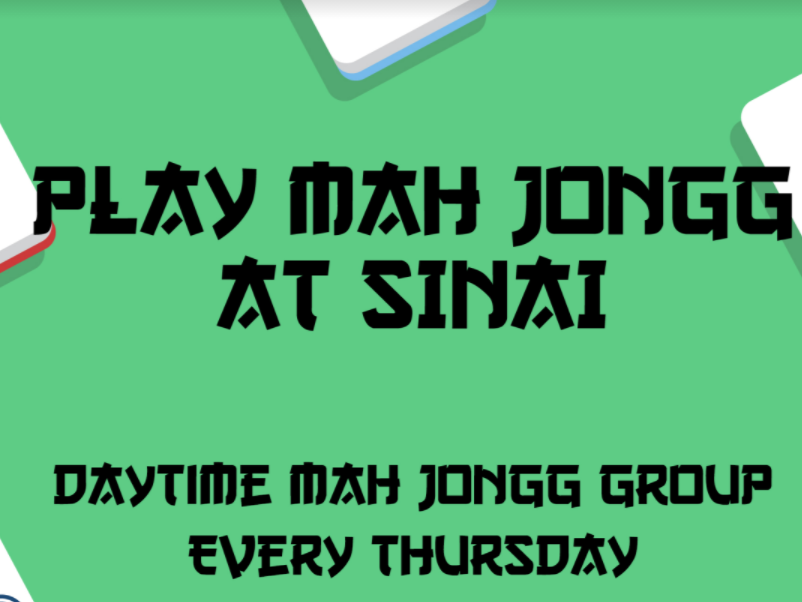 Mah Jongg at Sinai