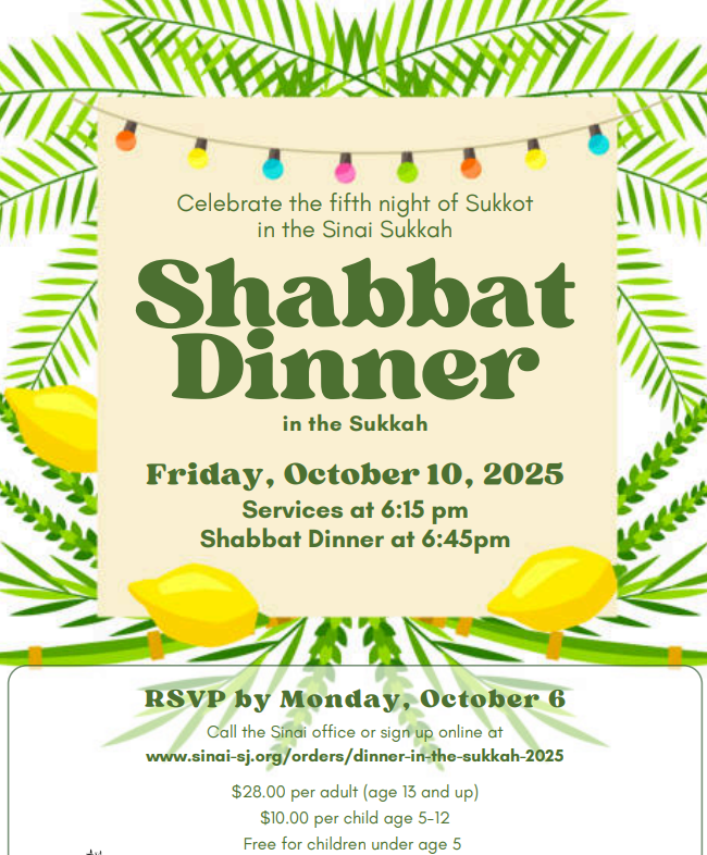 Dinner in the Sukkah