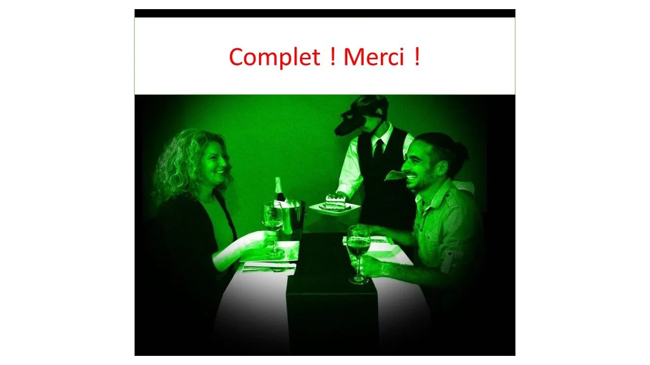 Repas dans le noir Vendredi 15 Mai 2026