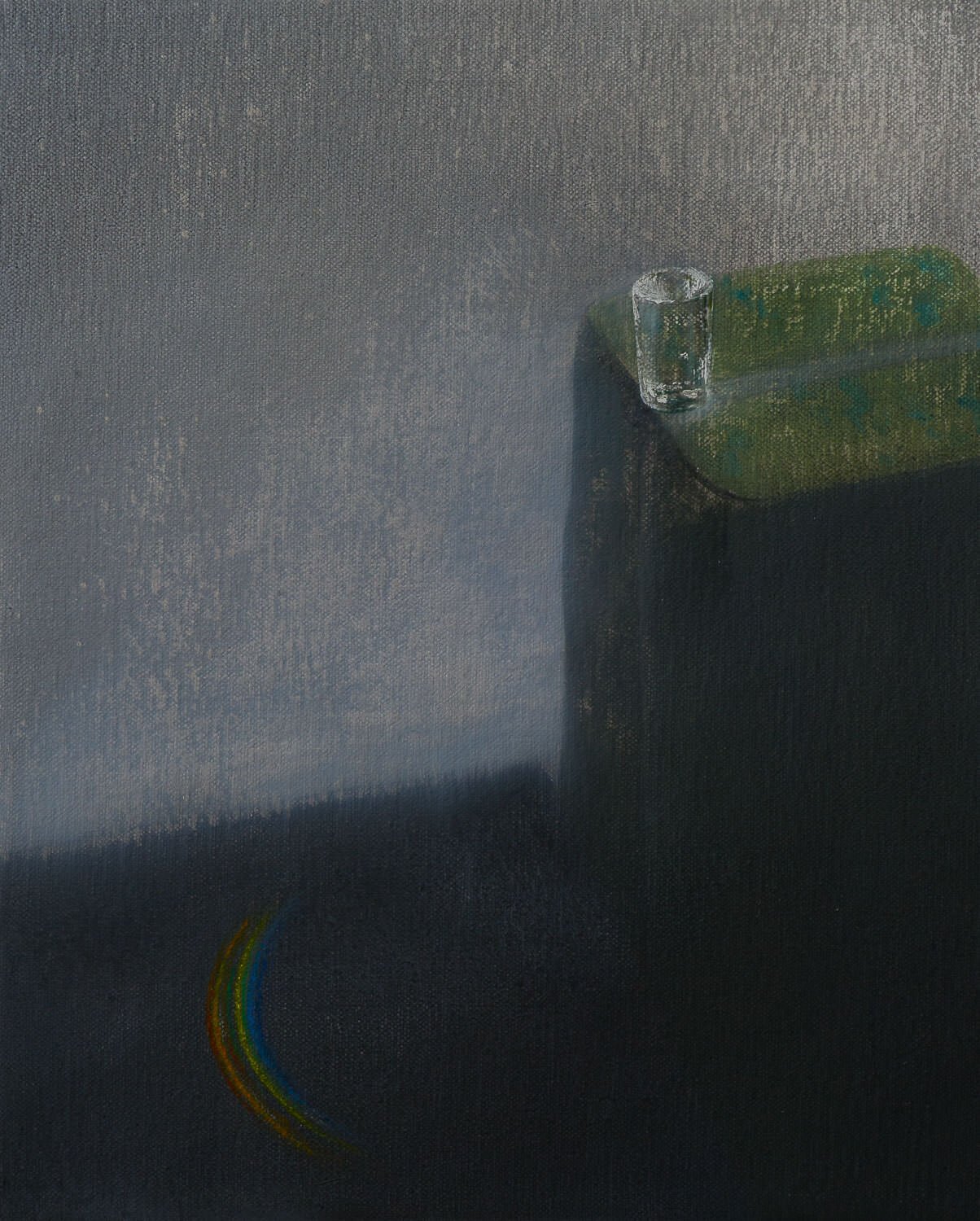 It's a Wonderful Lie II 2014, oil on linen 24.5 x 30 cm