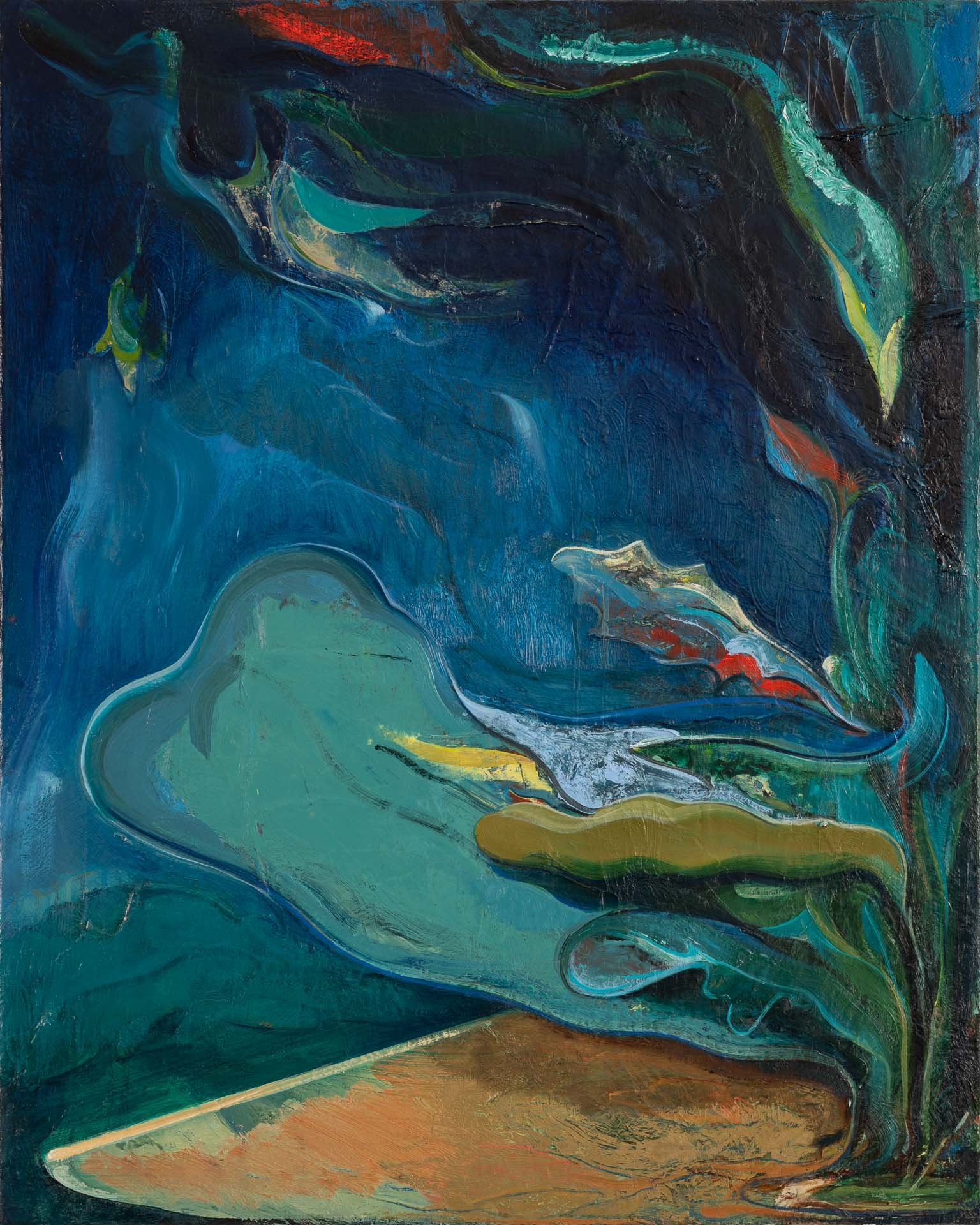 Easterly II, 2023, oil on canvas, 75cm x 60cm