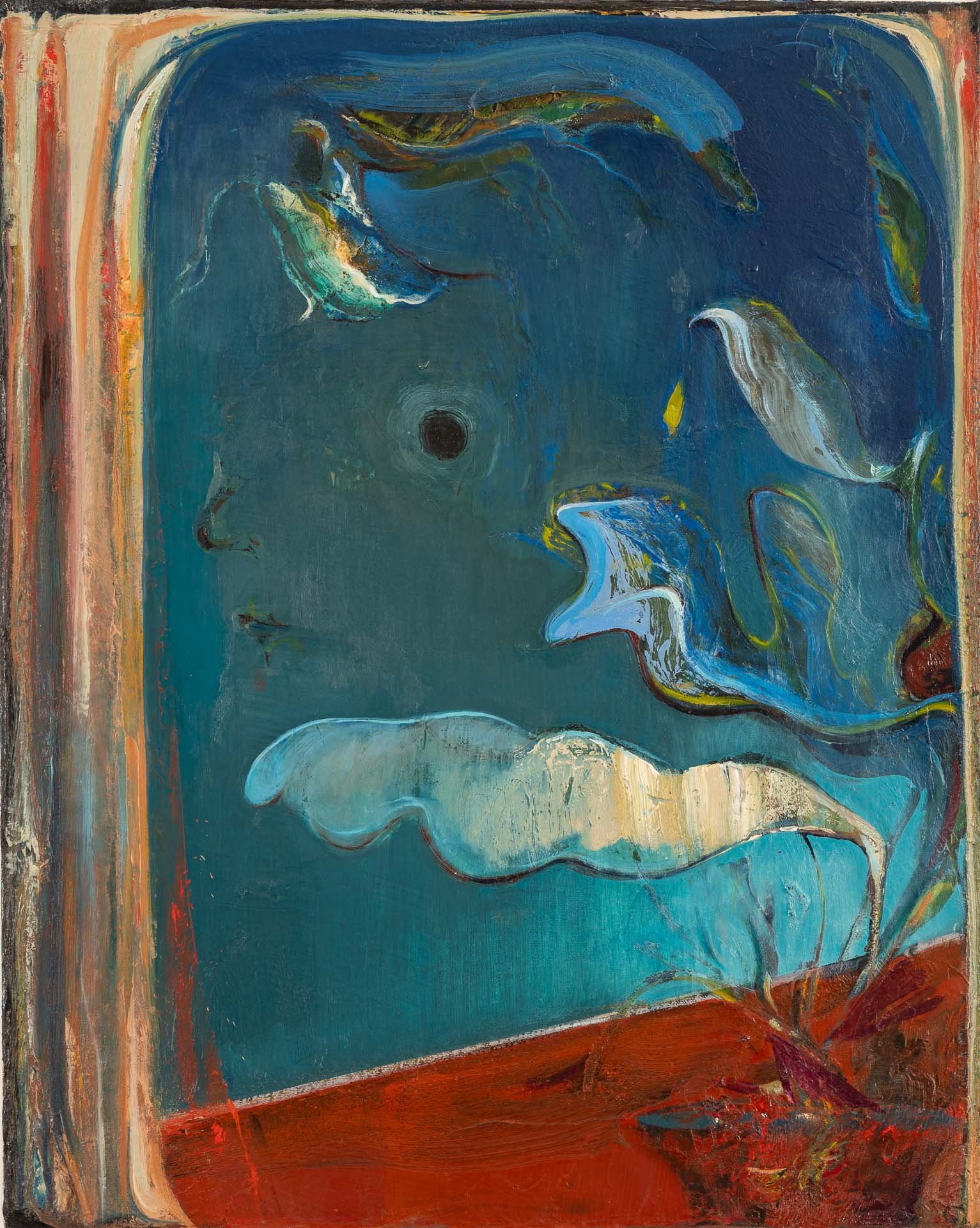 Easterly, 2023, oil on canvas, 50cm x 40cm