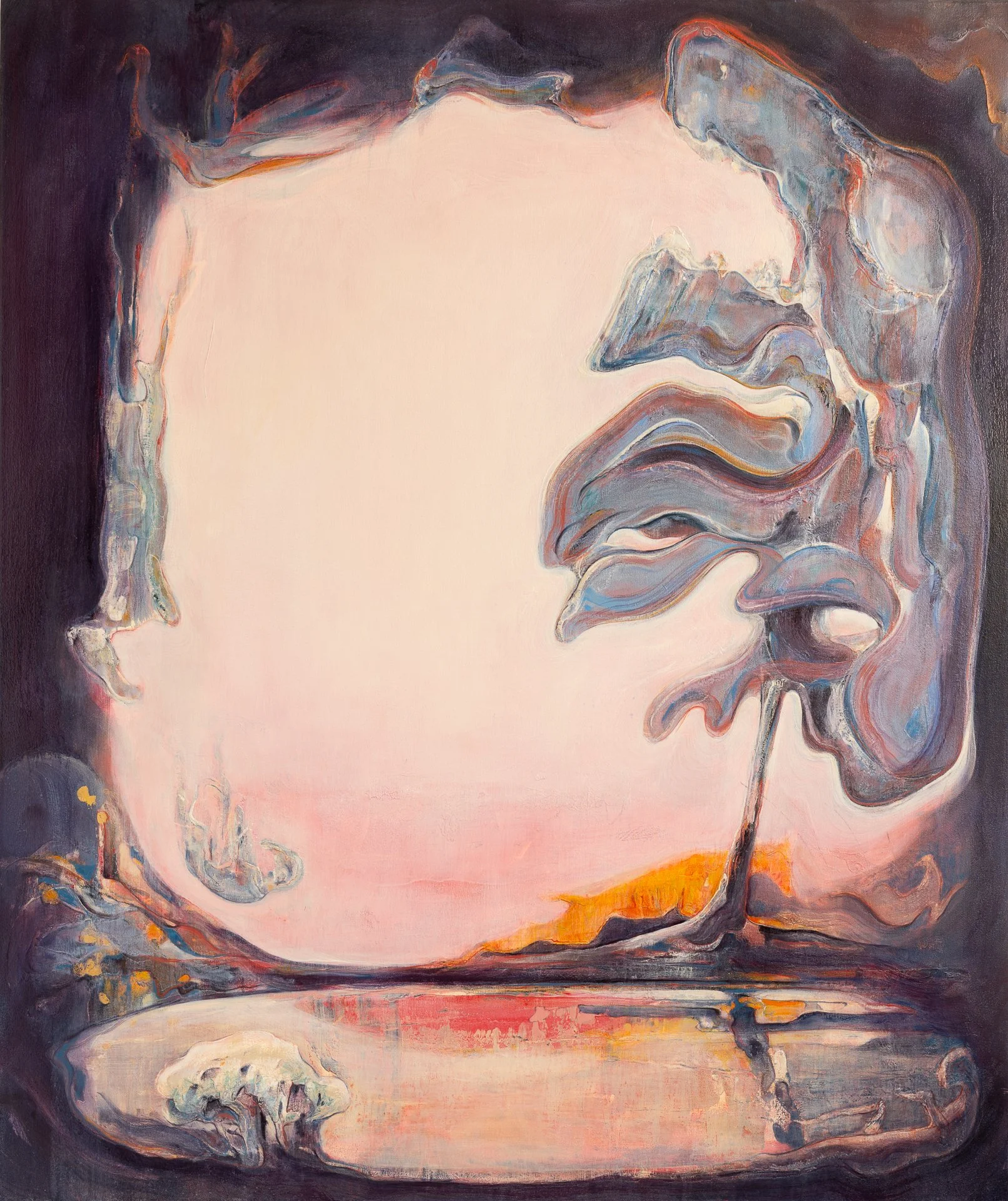Beating the Bounds V, 2024, 155cm x 130cm, oil on canvas