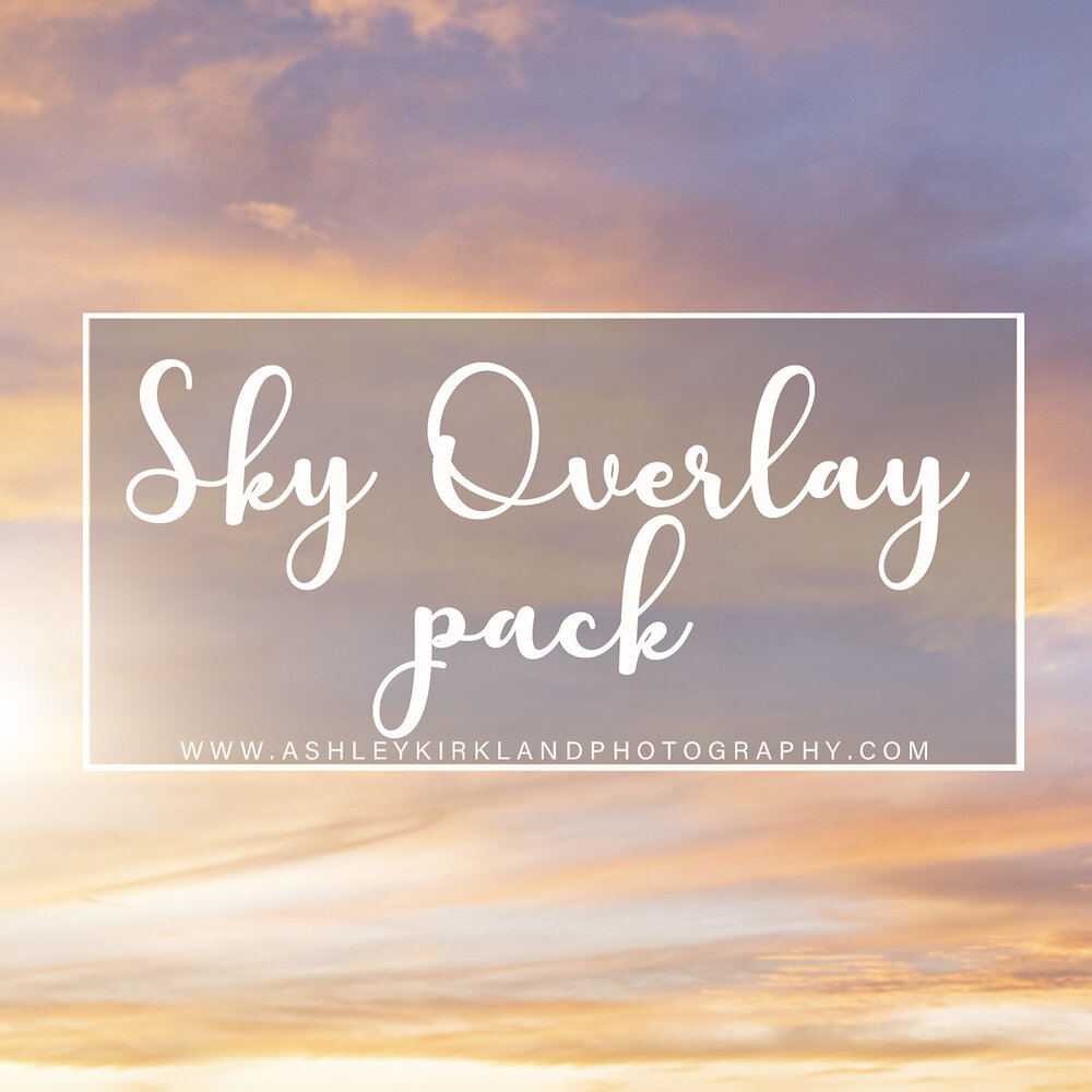 Photography Digital Backdrops Overlays Tutorials Sky Overlay Pack