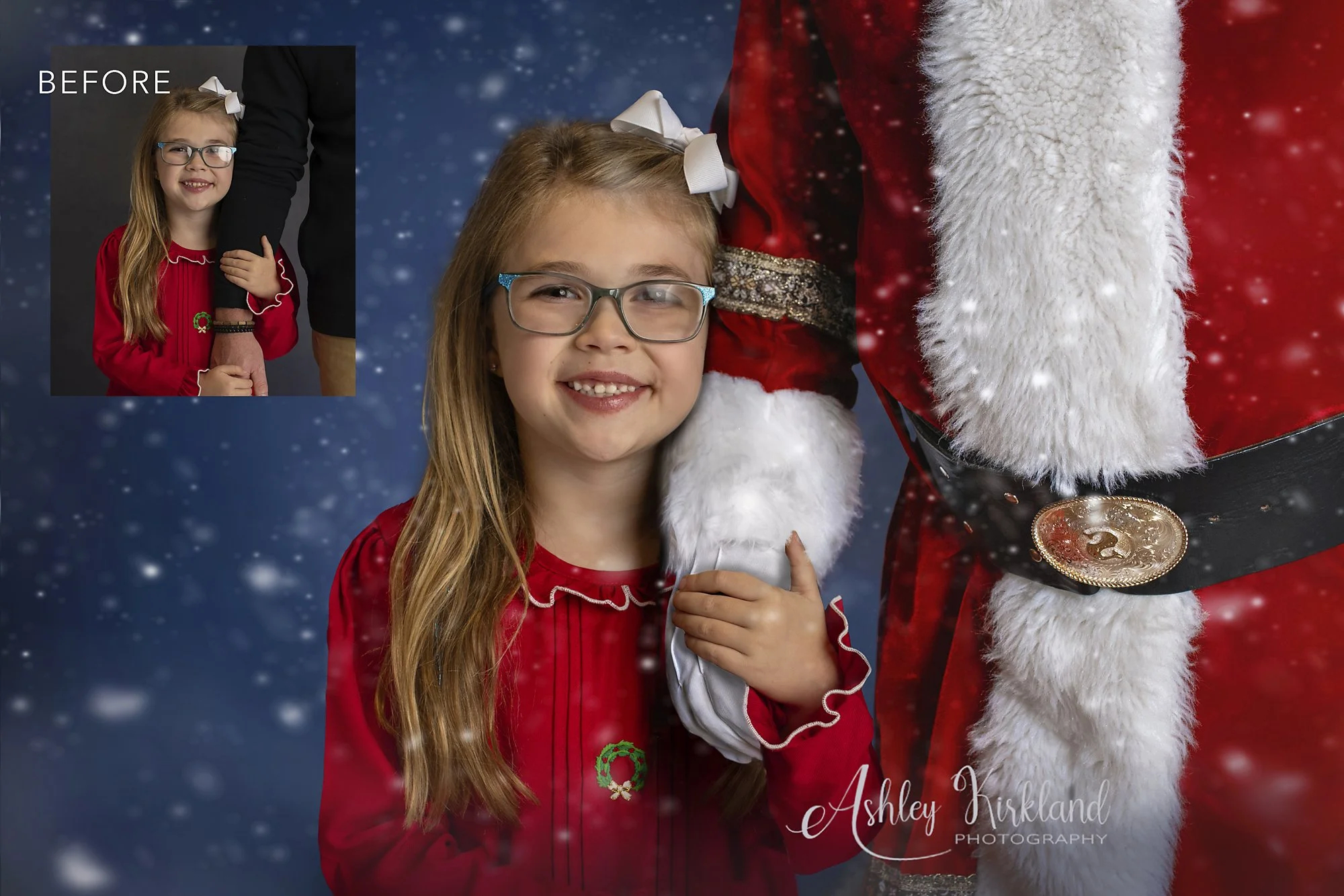 Photographer Resrouces Shop — Santa Claus Digital Backdrop