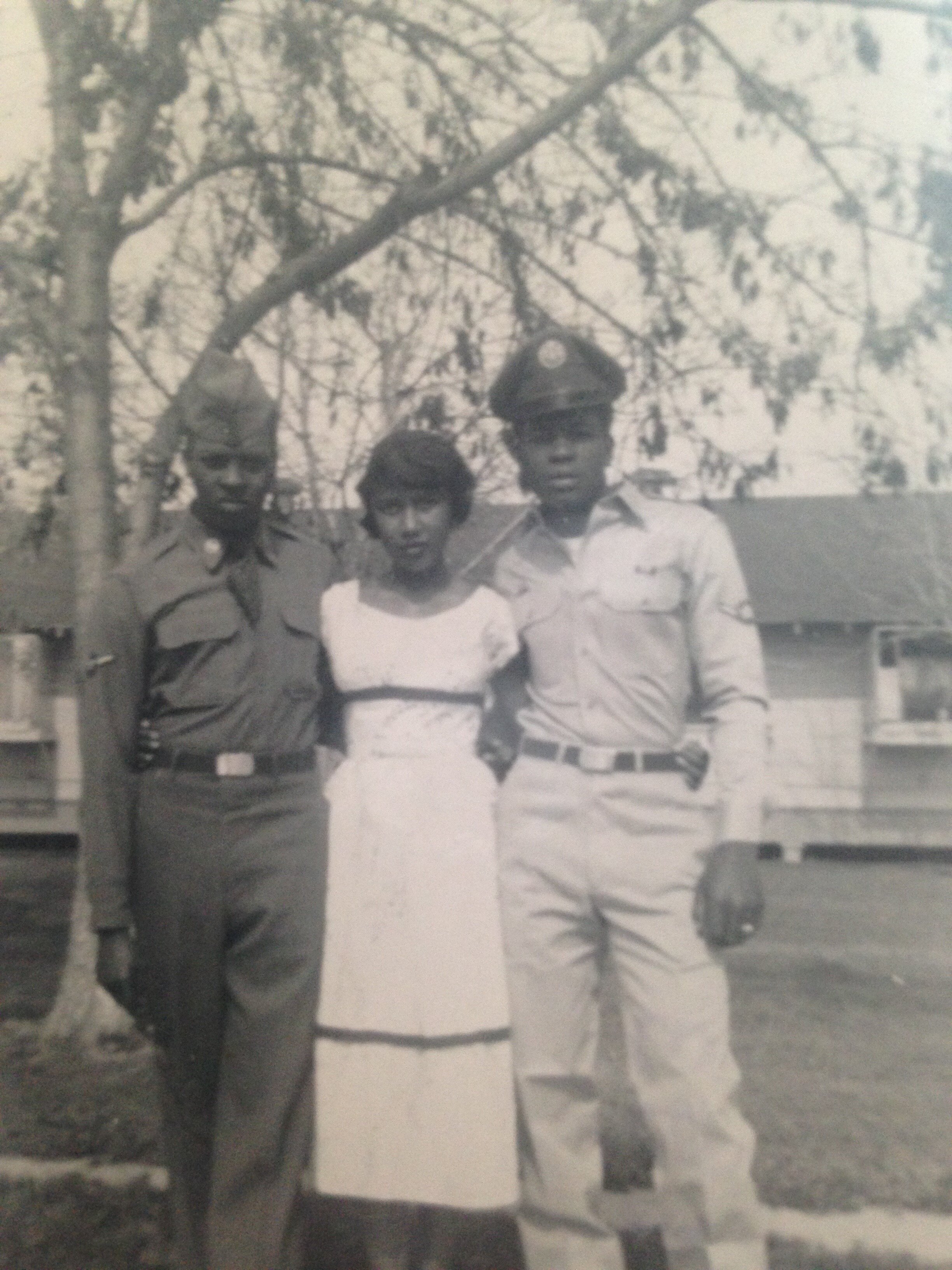 Mom &amp; Dad - 1955- Travis Air Force Base