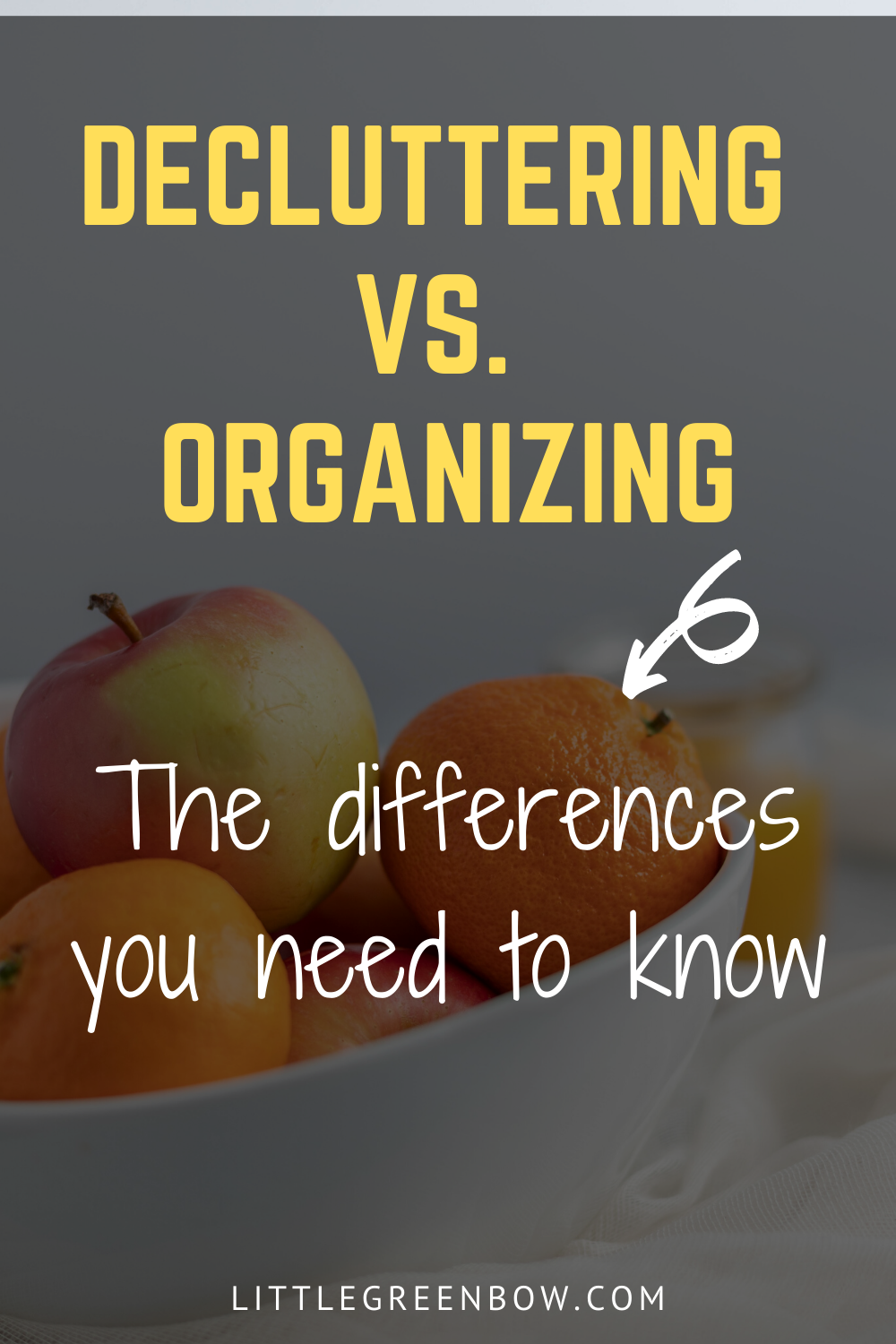 Decluttering vs. Organizing &amp; the Differences You Need to Know