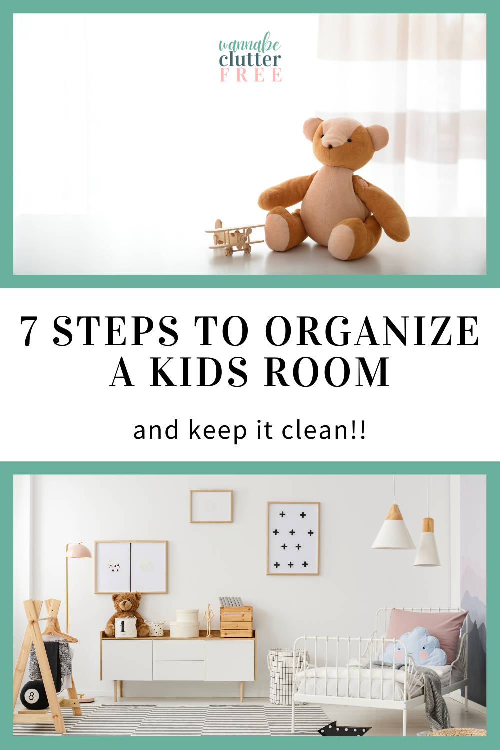 7 Steps to Organize a Kids Room