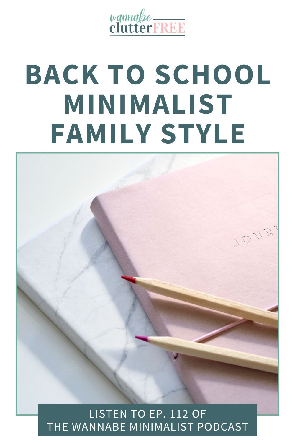 Back to school minimalist family style