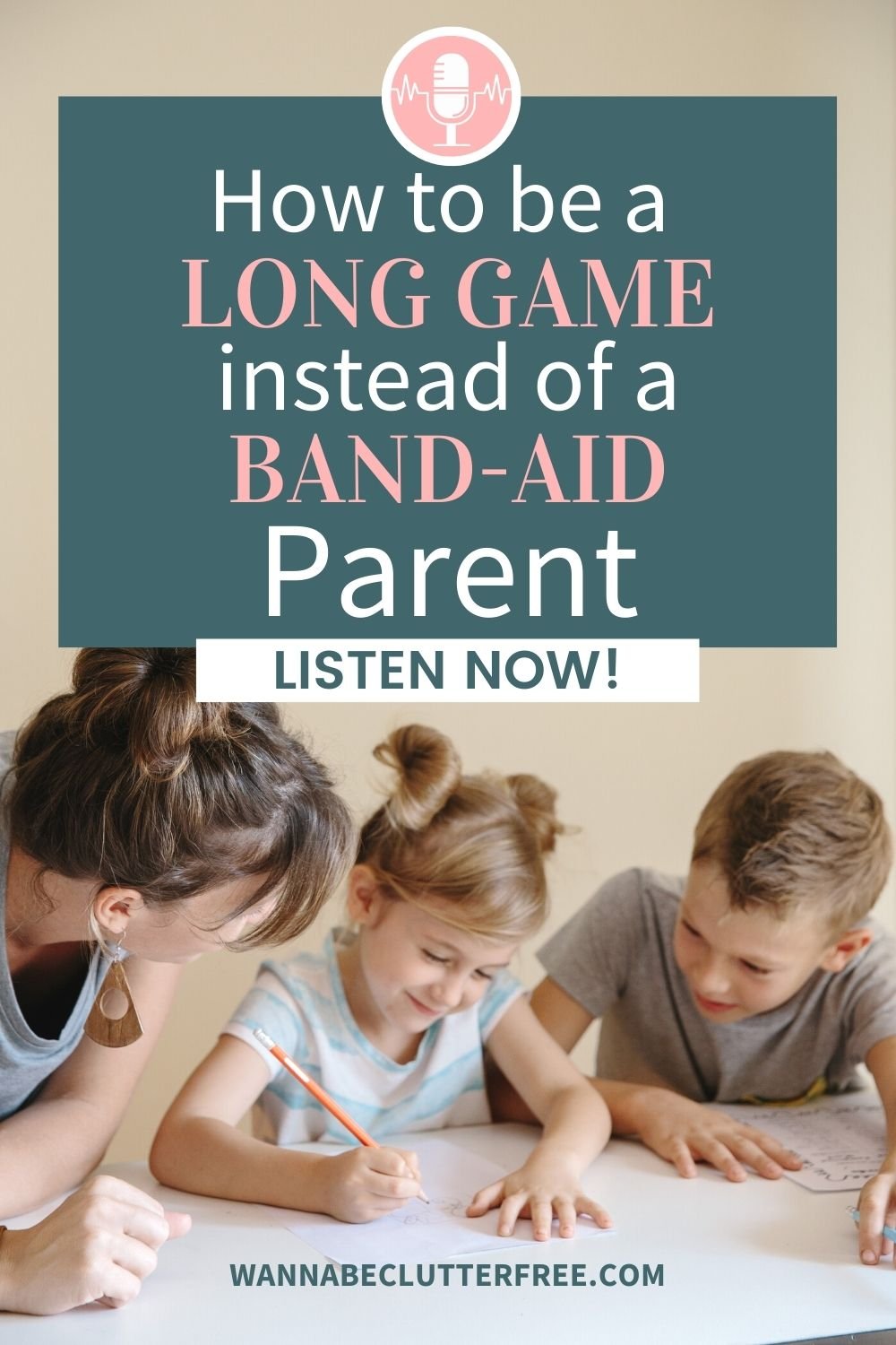 How to be a long-game instead of a band-aid parent