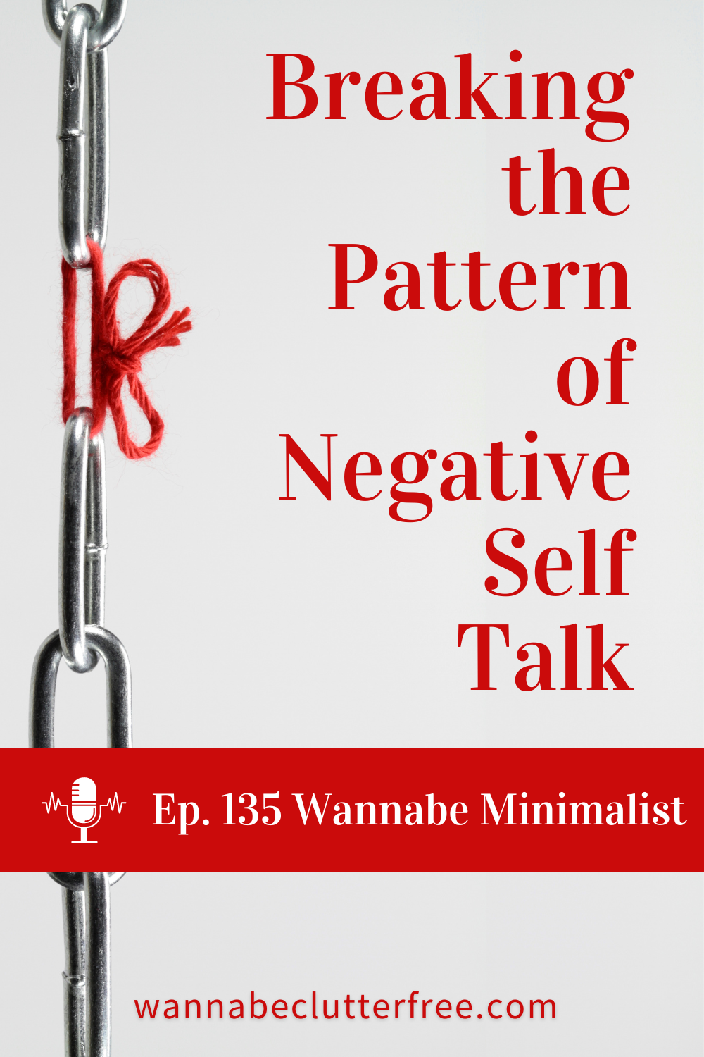 Breaking the Pattern of Negative Self Talk
