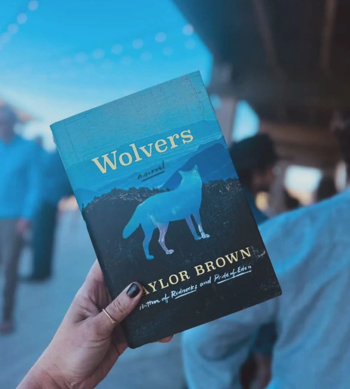 It was a pleasure to host @taylorbrown82 for a book signing and discussion highlighting his new book Wolvers, a suspense thriller set in the America Southwest. The evening was full of community connections and featured a lively discussion with the au