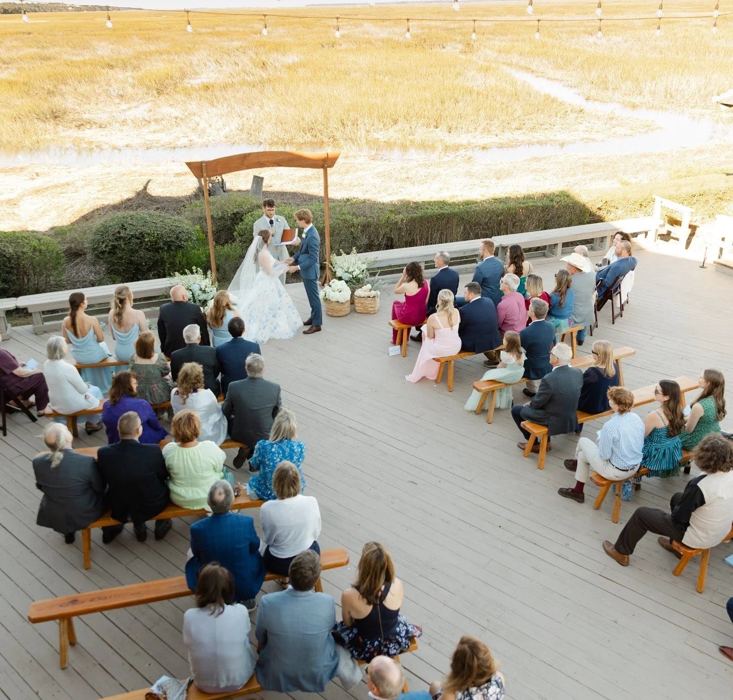 One little detail of Katie and Conner&rsquo;s wedding that we loved was the bird guide they gave to each guest at the ceremony!  The marshes that surround Village Creek Landing make our venue truly unique! 

📸 Brooke Roberts Photography