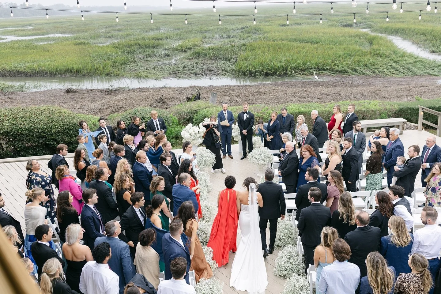 Such a dreamy ceremony from the entrance, to the vows, to the view, and all the love that filled the space! 

📸 Devoss Photography