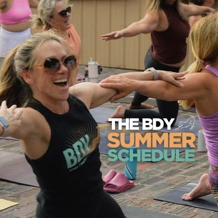 Summer is just around the corner. 

We have some schedule changes on deck!&nbsp;

Barboursville-&nbsp; Mondays, BDYoga 45- 5:30-6:15 p.m. with Reagan; Wednesdays, Cycle Fusion 45- 6 a.m. with Melissa

Huntington- Sundays Cycle 45- 12:15-1 p.m. with J