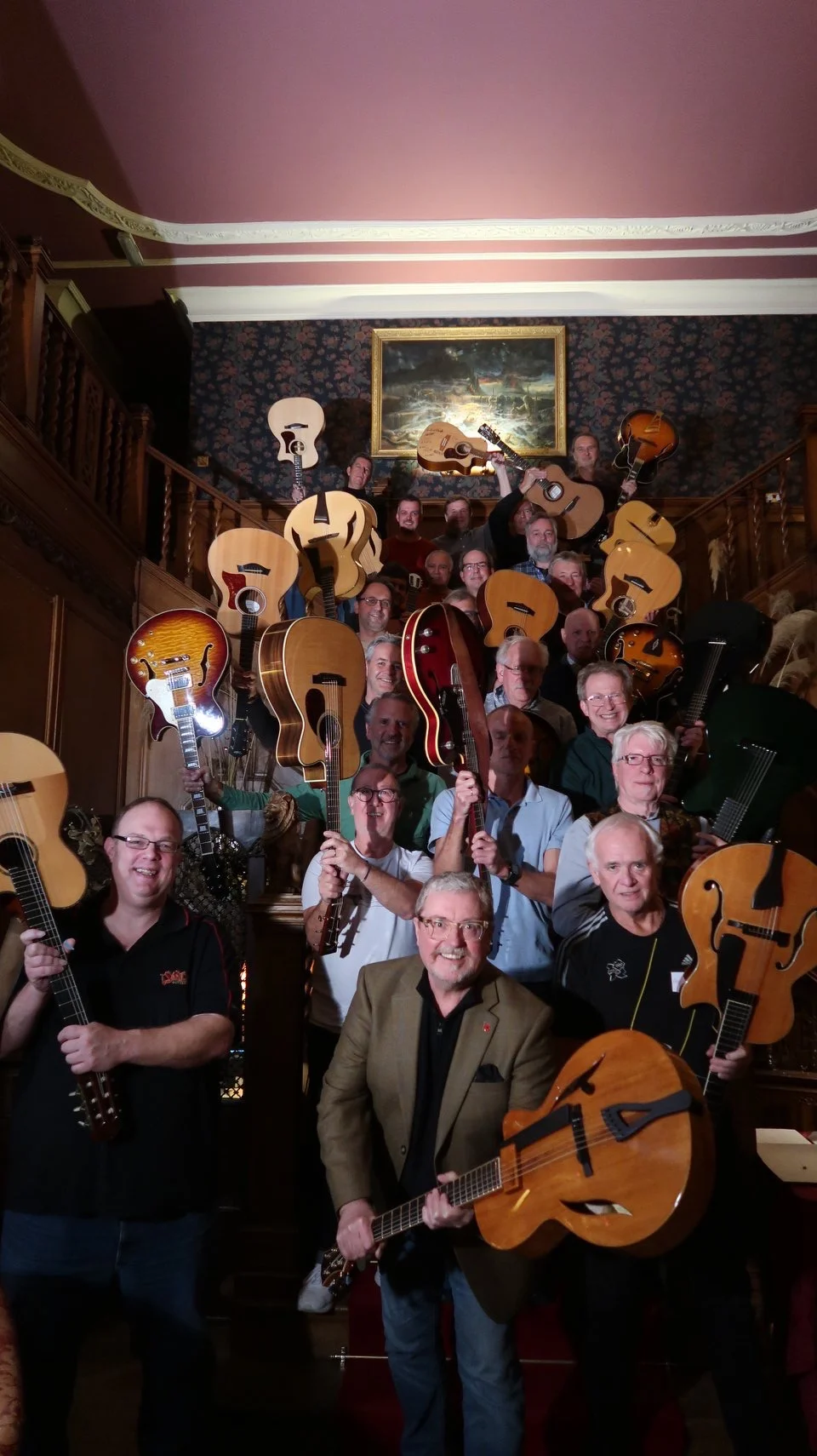 The Martin Taylor guitar retreat Nov '19 - day 1