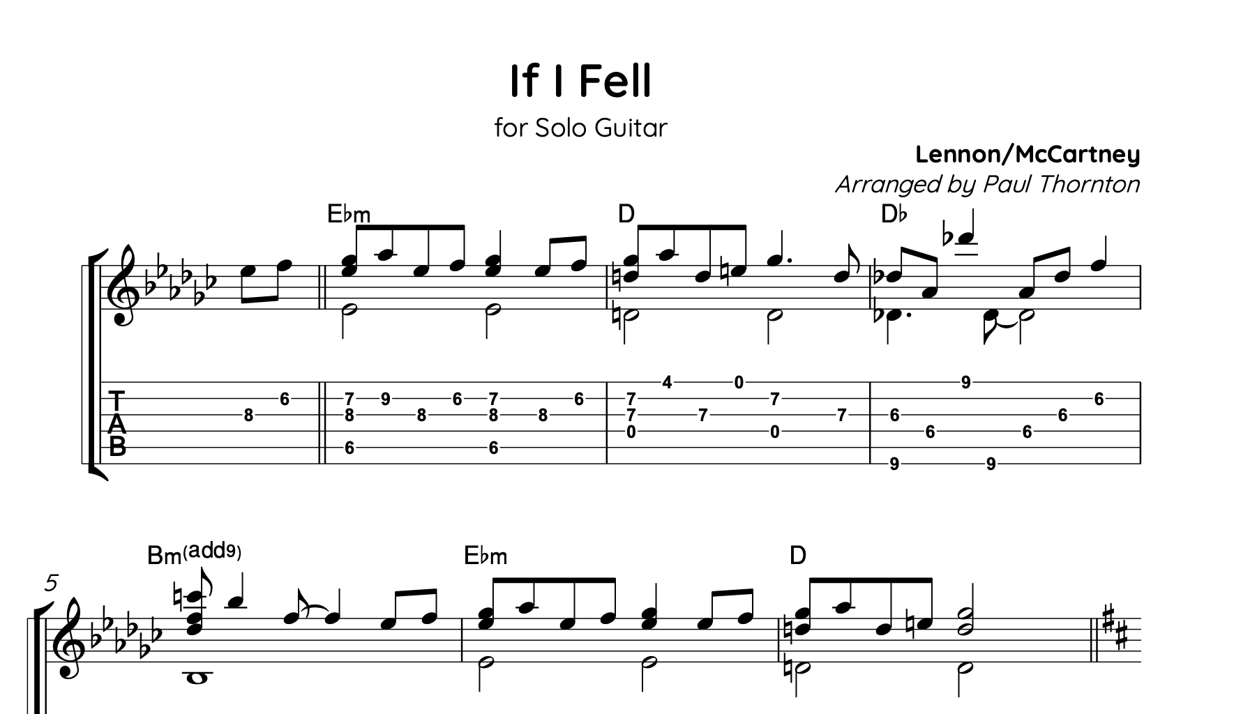 If I Fell cover.png