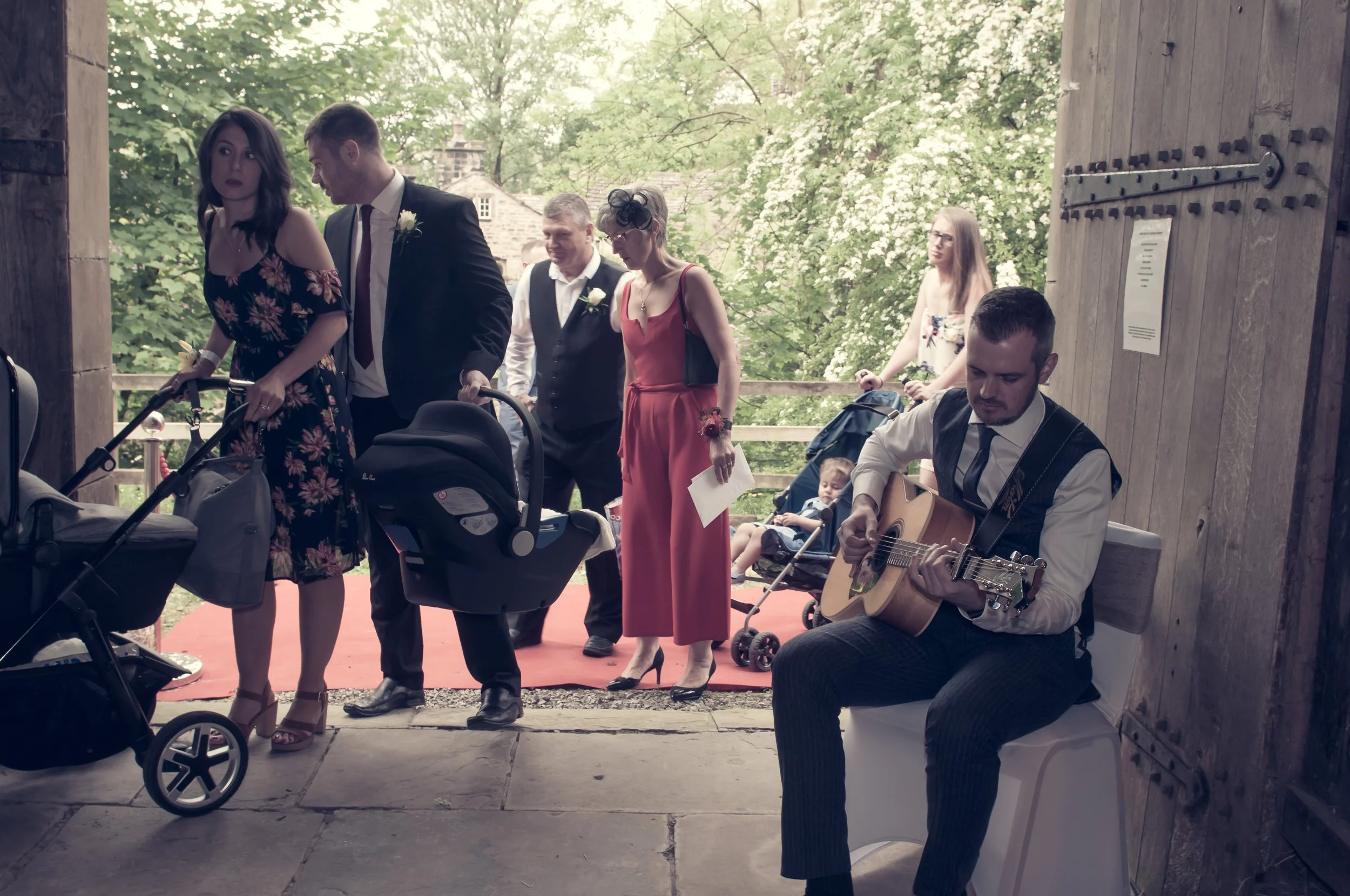 Wedding ceremony acoustic guitar in manchester