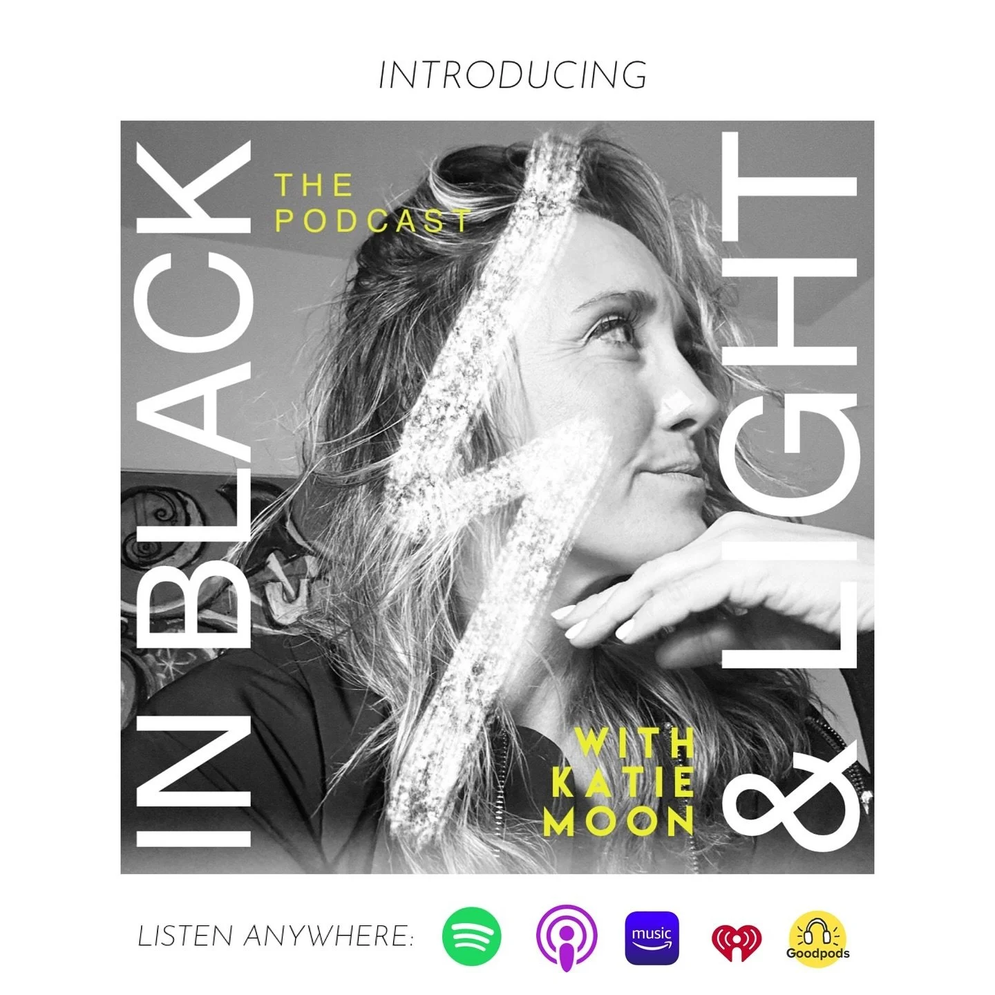 🎉 INTRODUCING: IN BLACK &amp; LIGHT | THE PODCAST 🎙️

Guys!! I&rsquo;m finally doing it! I&rsquo;ve been asked to do it, recommended to do it, thought about doing it&hellip; And lightning *finally* struck ⚡️ (for what exactly I&rsquo;m going to dis