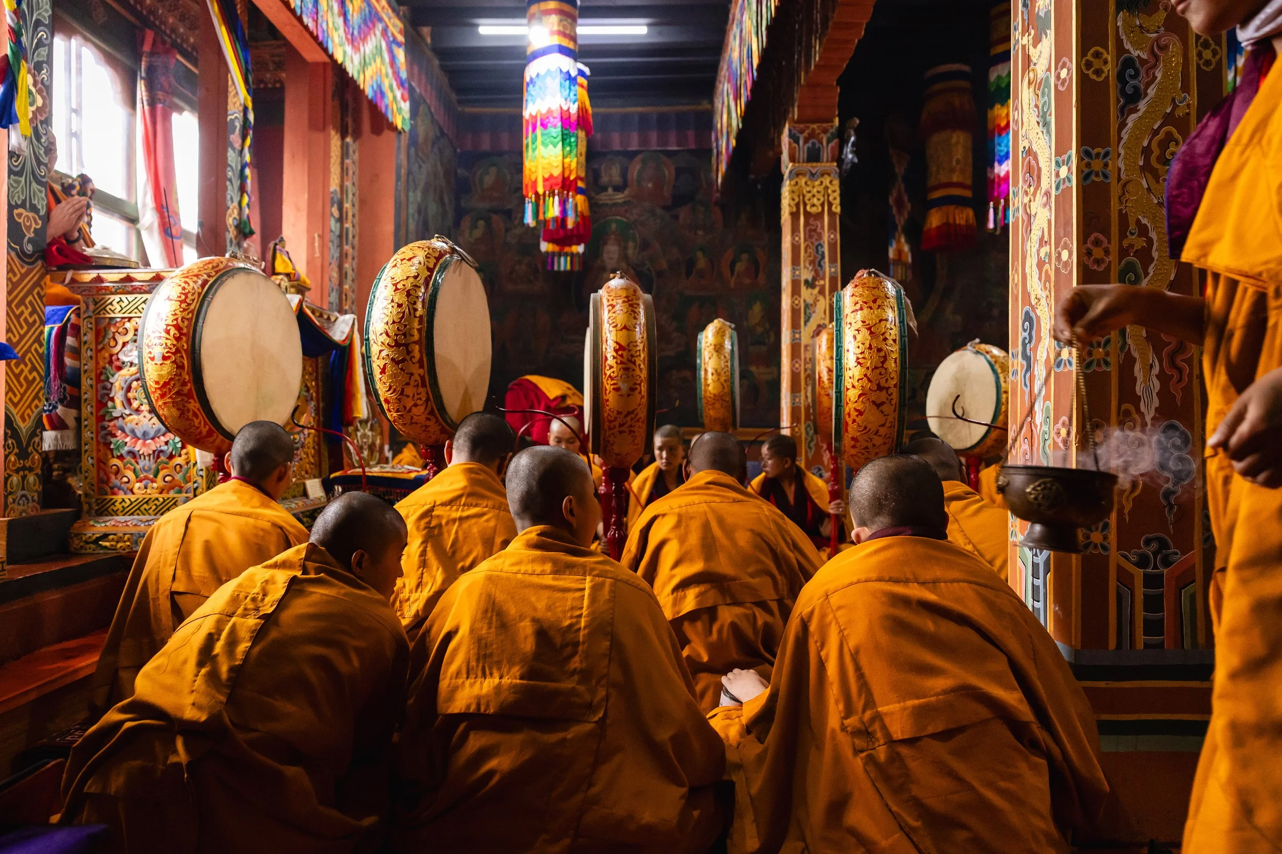 Tenchen Choeling Nunnery, Paro, Bhutan