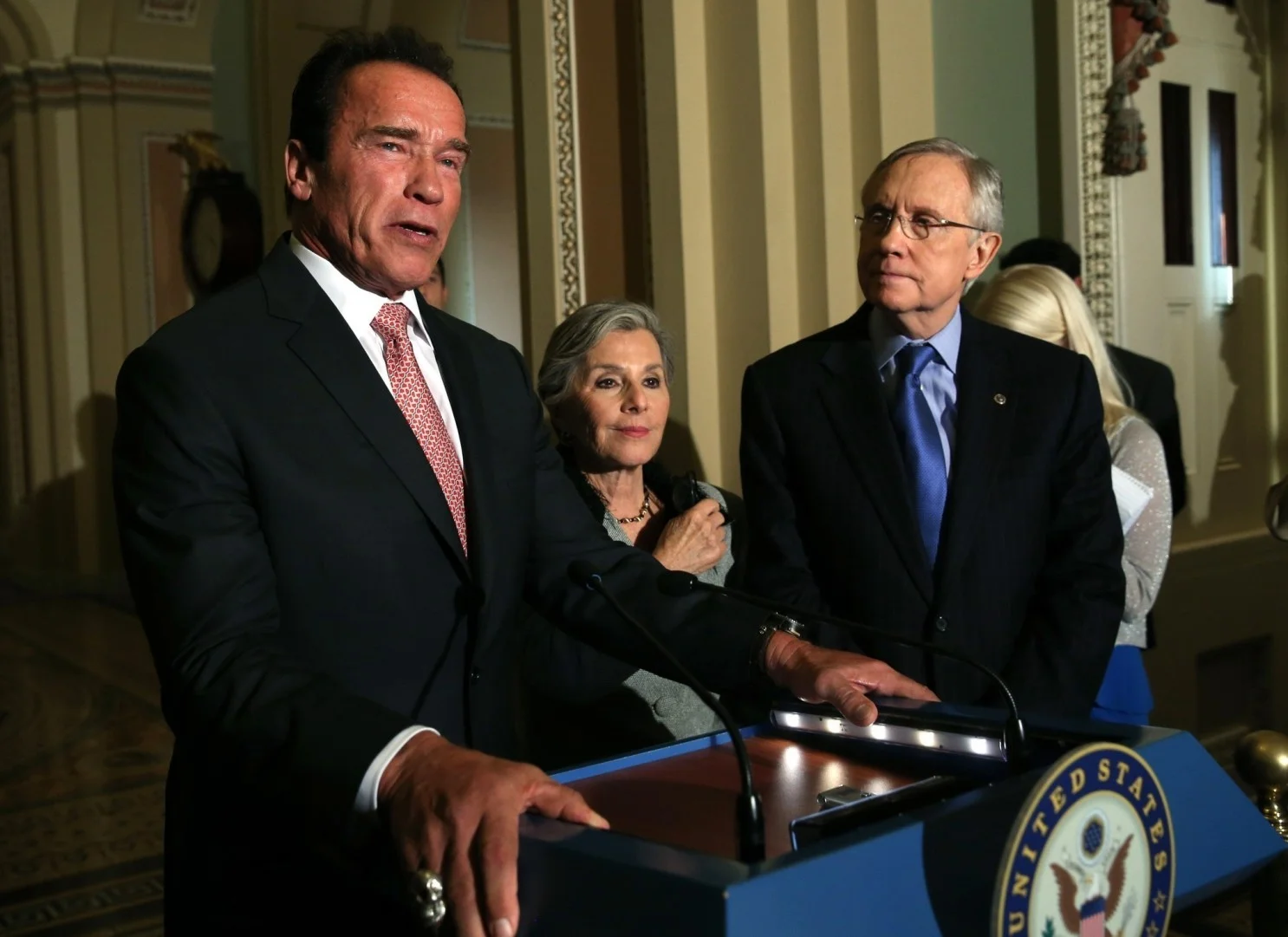 Schwarzenegger, on Capitol Hill, Rallies for After-School Programs