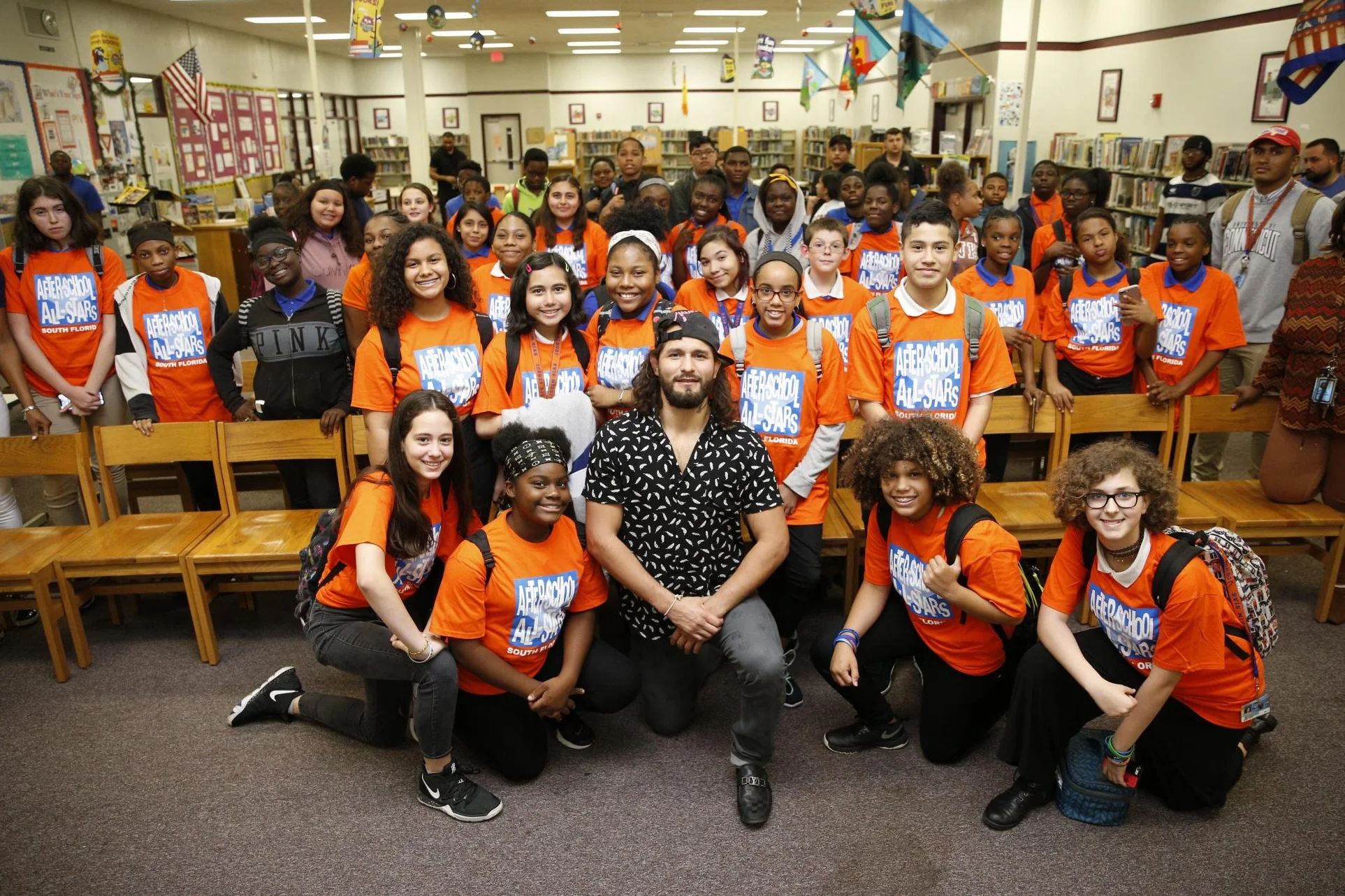 Jorge Masvidal Inspires After-School All-Stars
