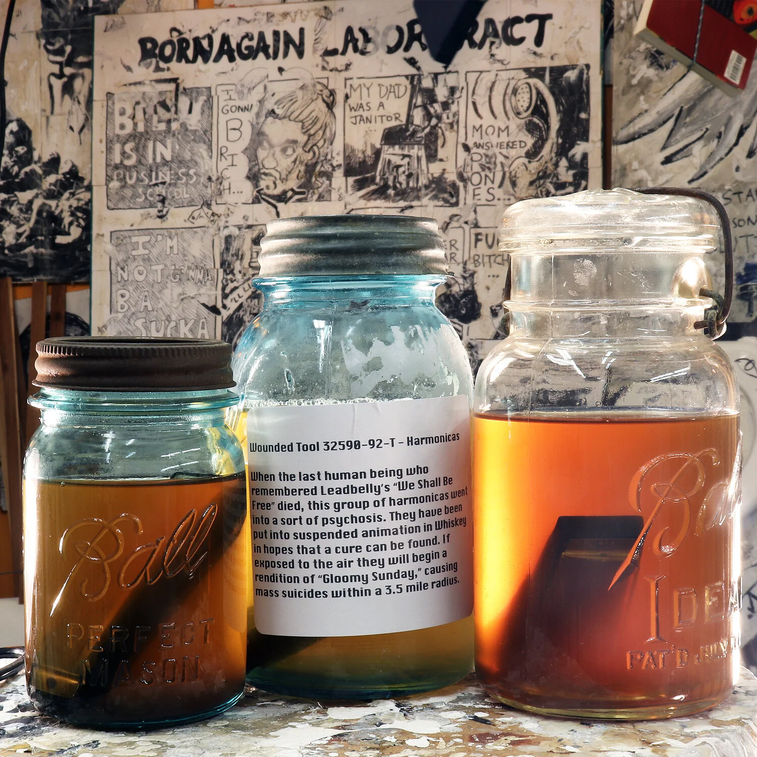 Wounded Tools 32590-92-T - Harmonicas