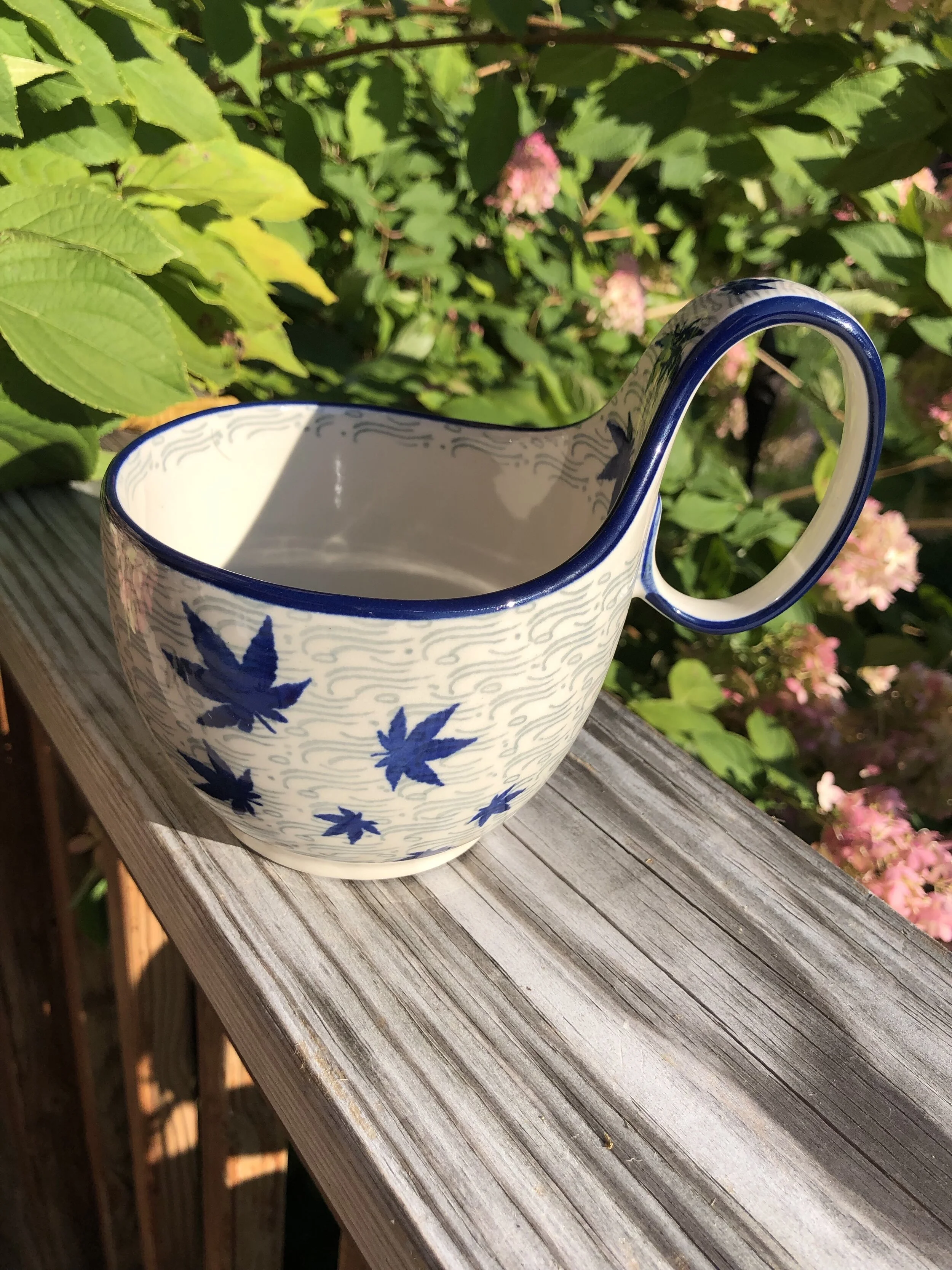 Maple Leaf Loop Bowl Ceramika Artystyczna 