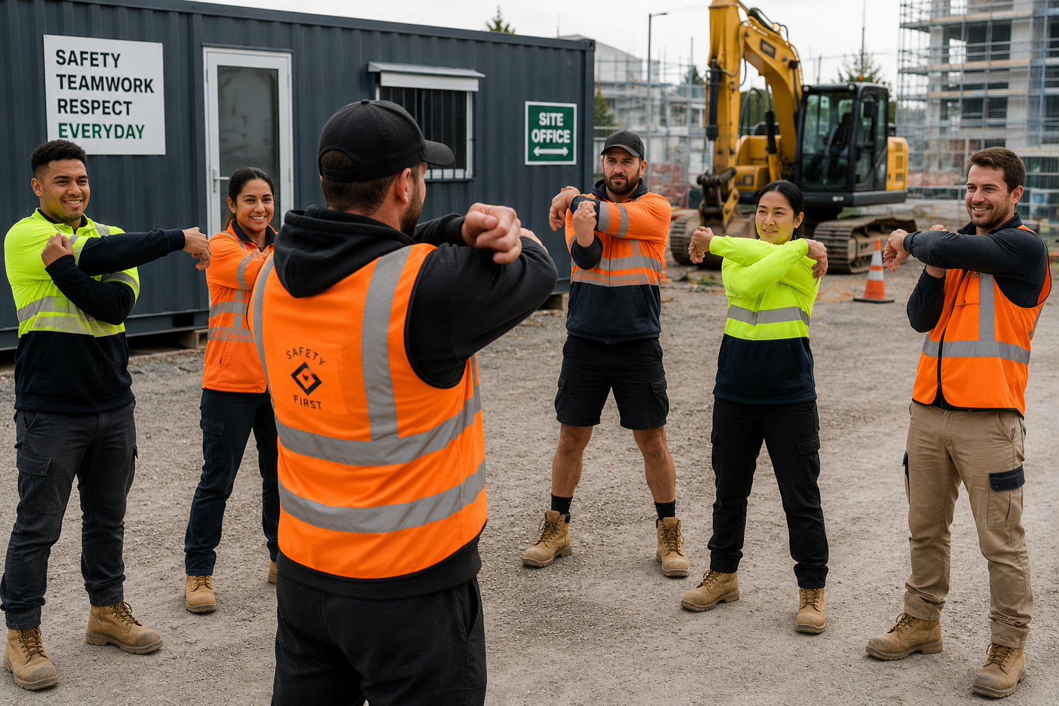 Manual Handling NZ Wellbeing warm up