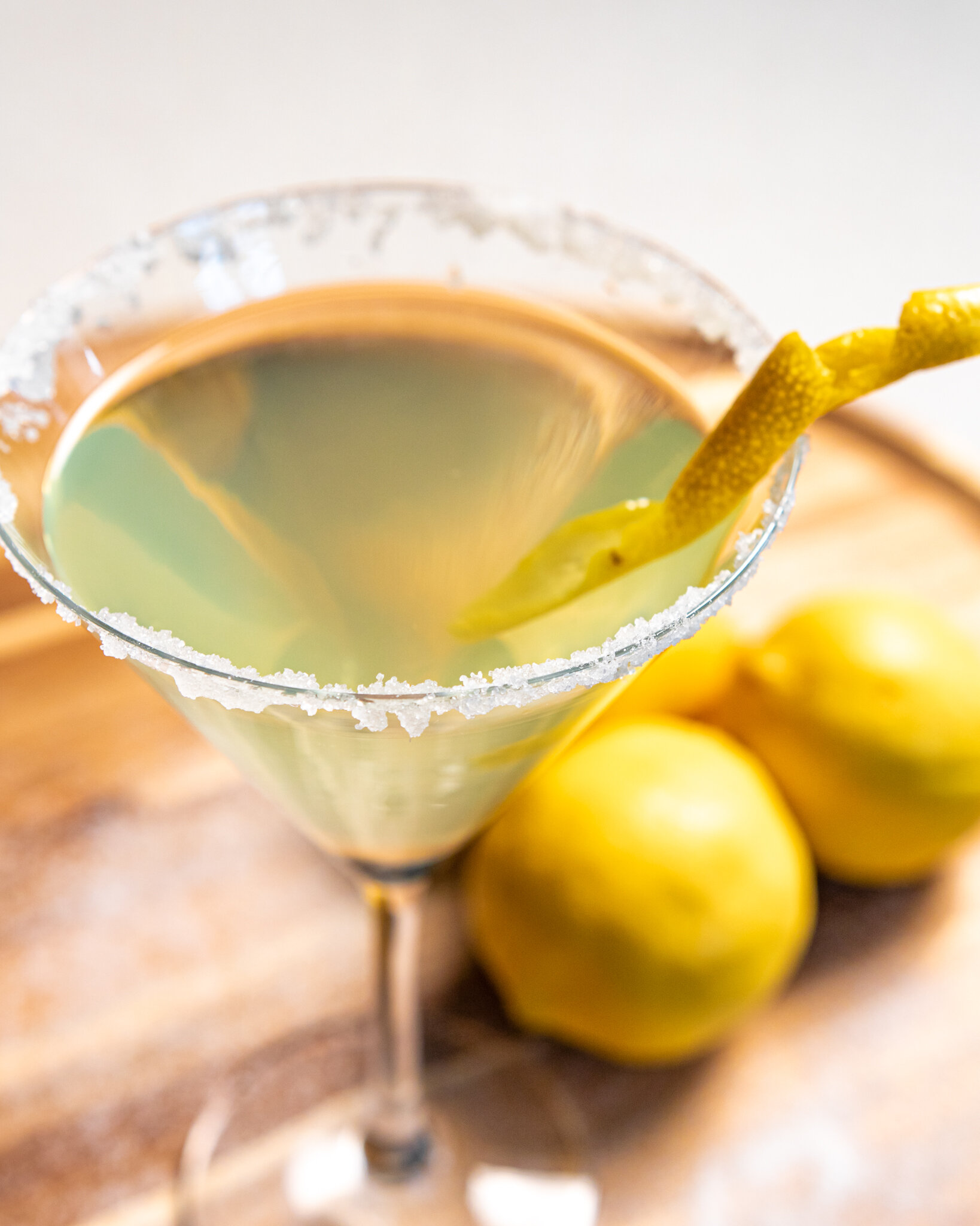 Lemon Drop Martini - Foodie And Wine