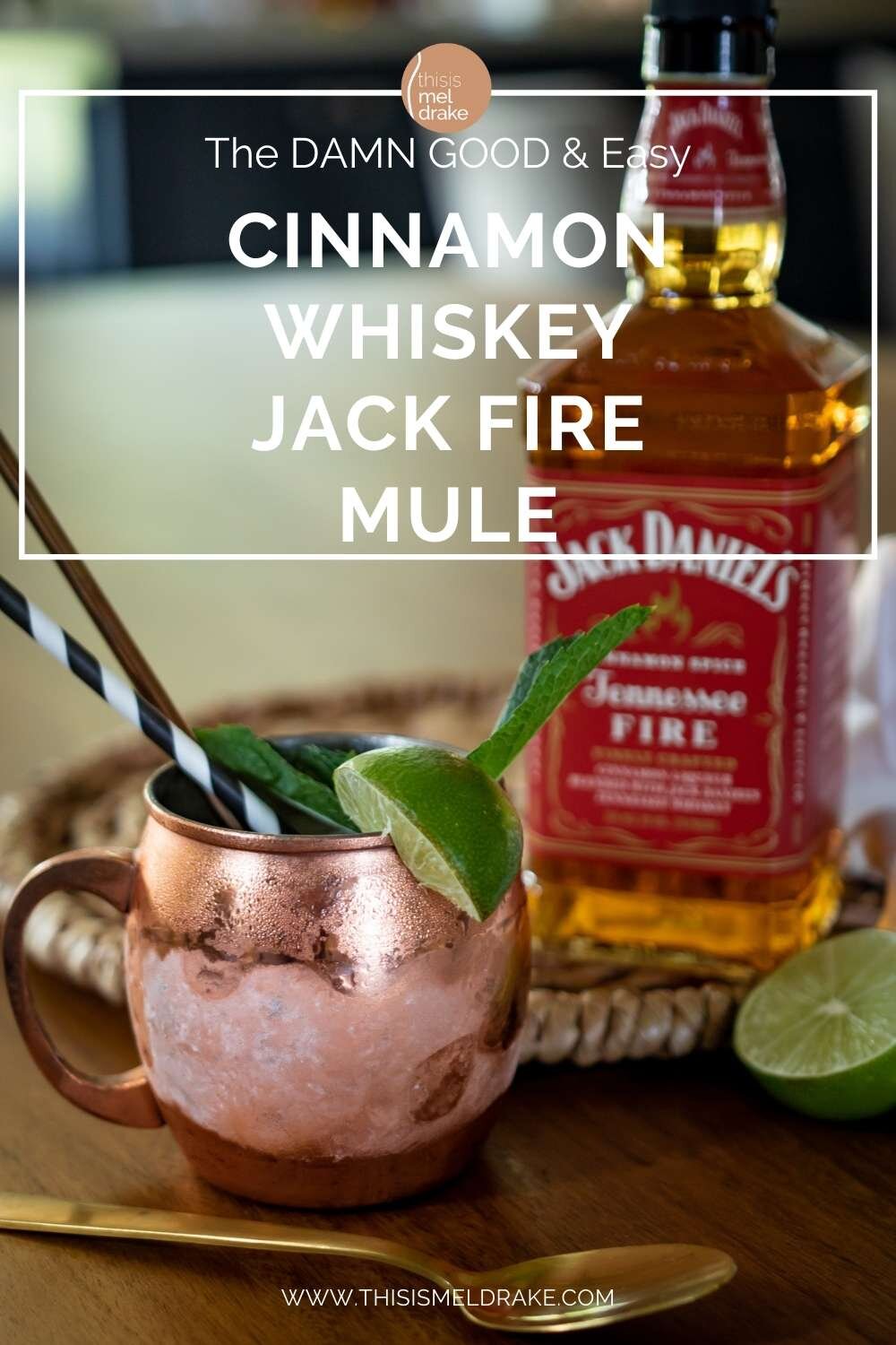 Jack fire mules are always a great cocktail to have on hand, and they