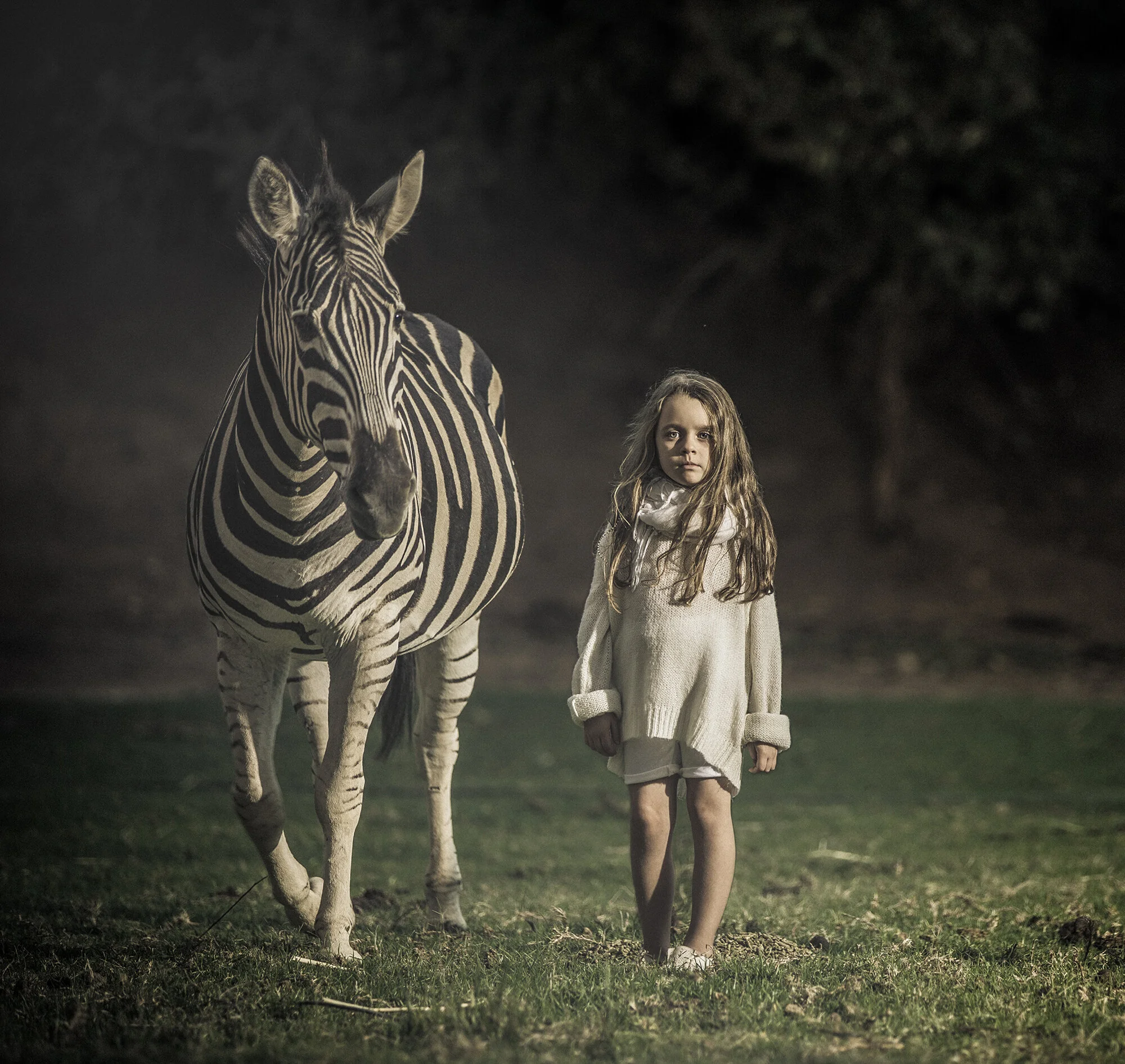 Annabelle and Zebra