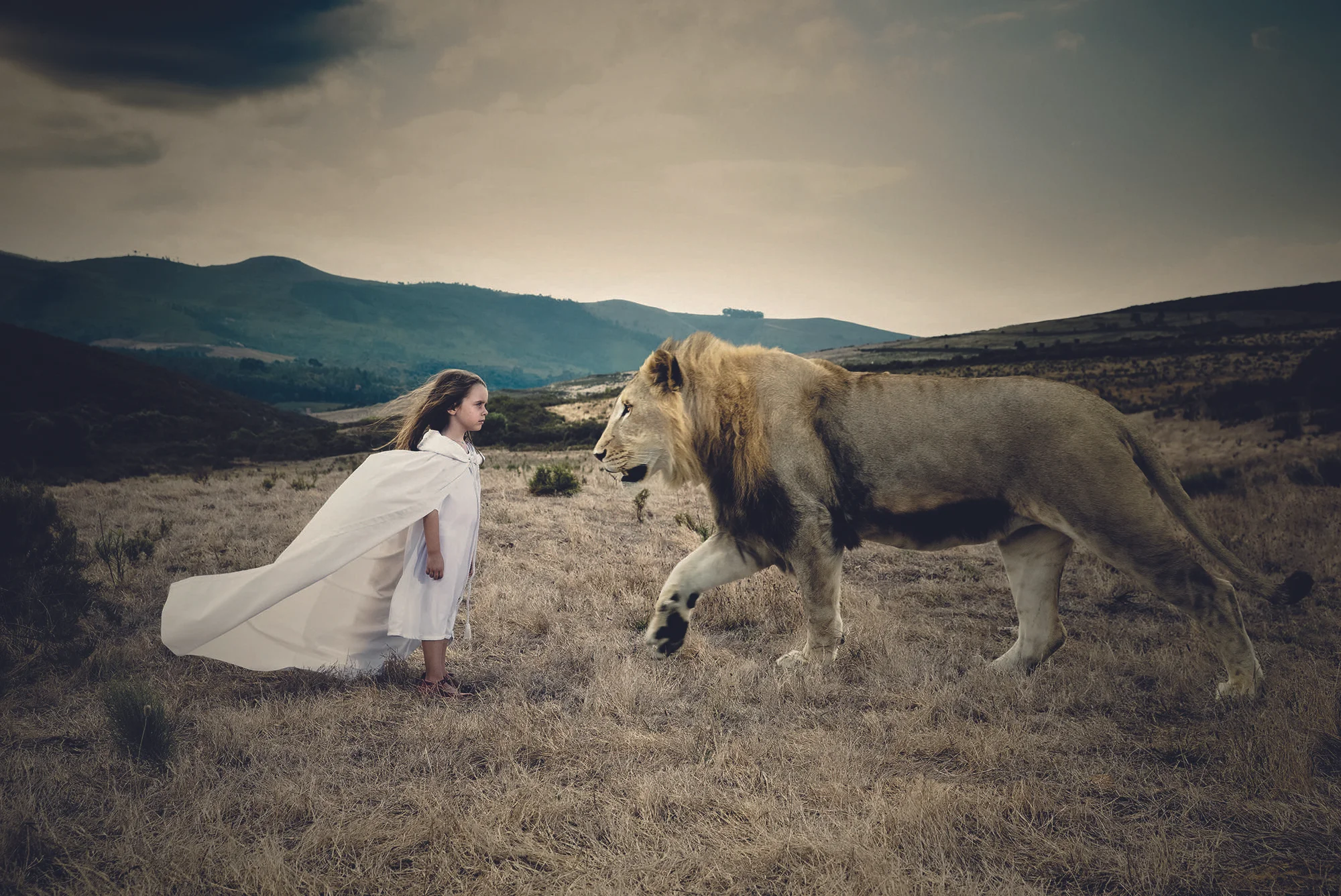 Annabelle and Lion
