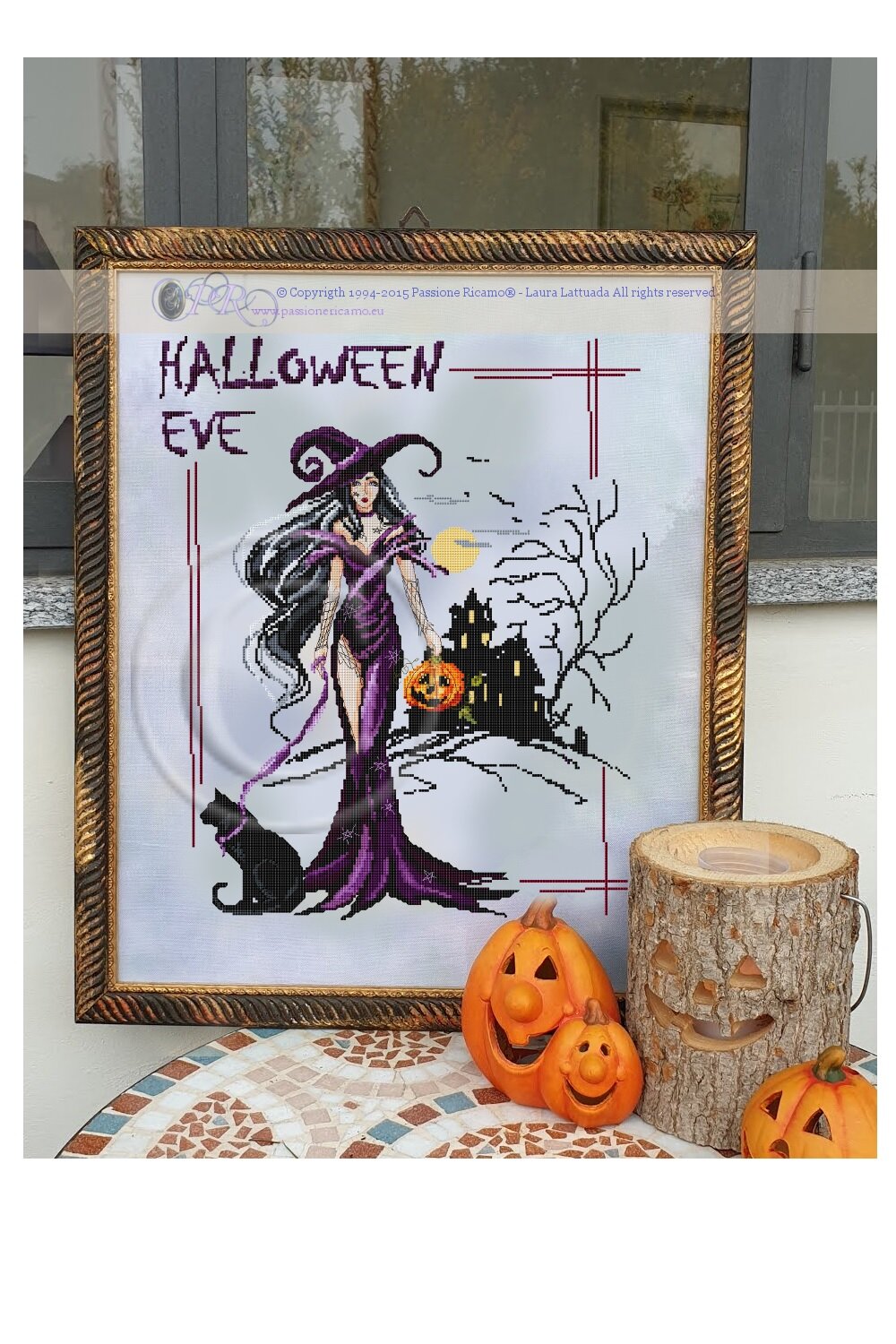 PASSIONE RICAMO "SPOOKY SEASON" COMPLETE XSTITCH MATERIALS PASSIONE RICAMO "SPOOKY SEASON" COMPLETE XSTITCH MATERIALS