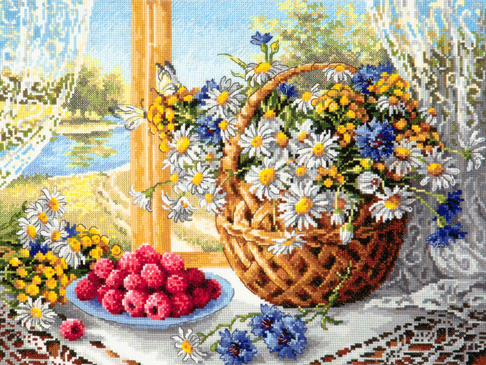 Summer flavor Counted Cross Stitch Kit MAGIC NEEDLE